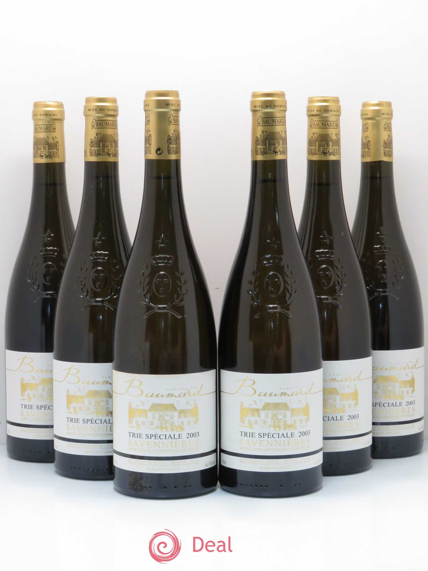 Savennières Tri spéciale Baumard (sans prix de réserve) 2003 - Posten von 6 Flaschen - 0