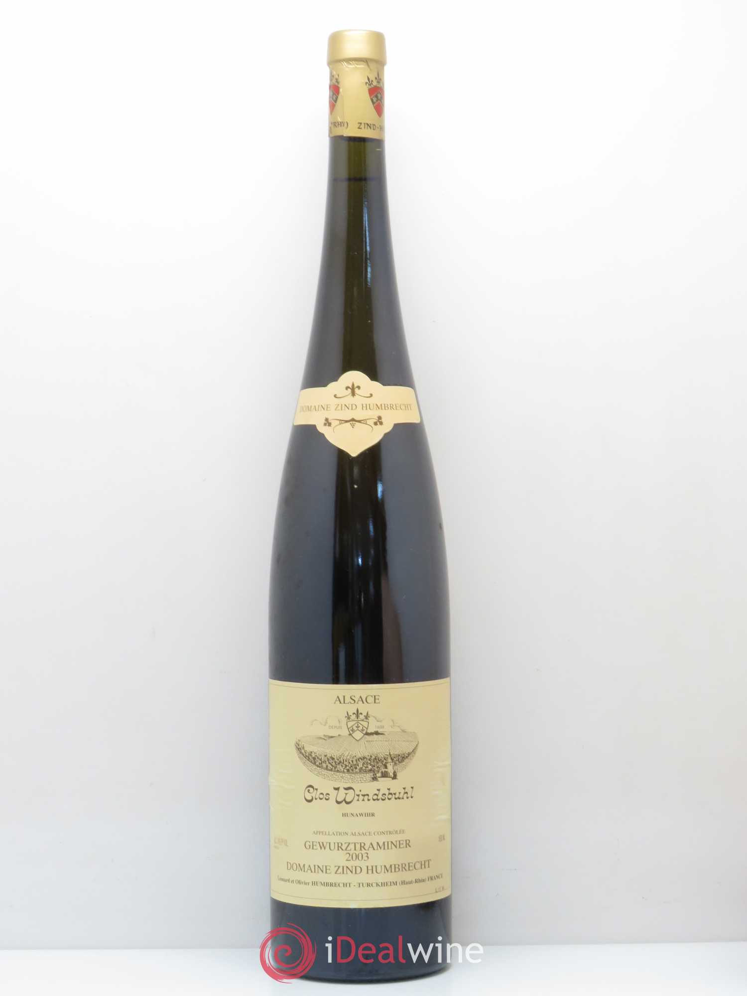 Alsace Gewurztraminer Clos Windsbuhl Zind-Humbrecht (Domaine) 2003 - Lot de 1 magnum - 0