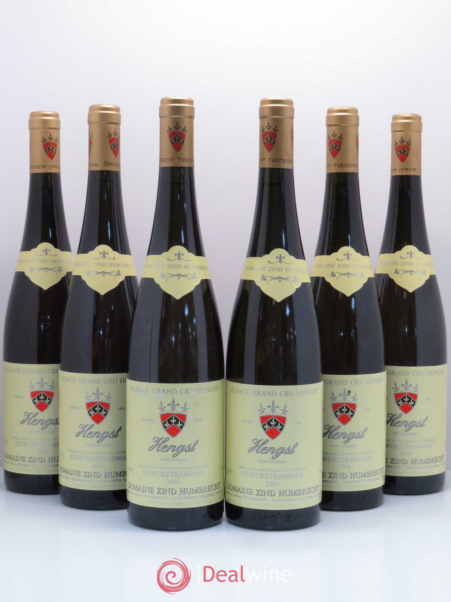 Alsace Gewurztraminer Zind-Humbrecht (Domaine) Hengst Wintzenheim 2004 - Posten von 6 Flaschen - 0