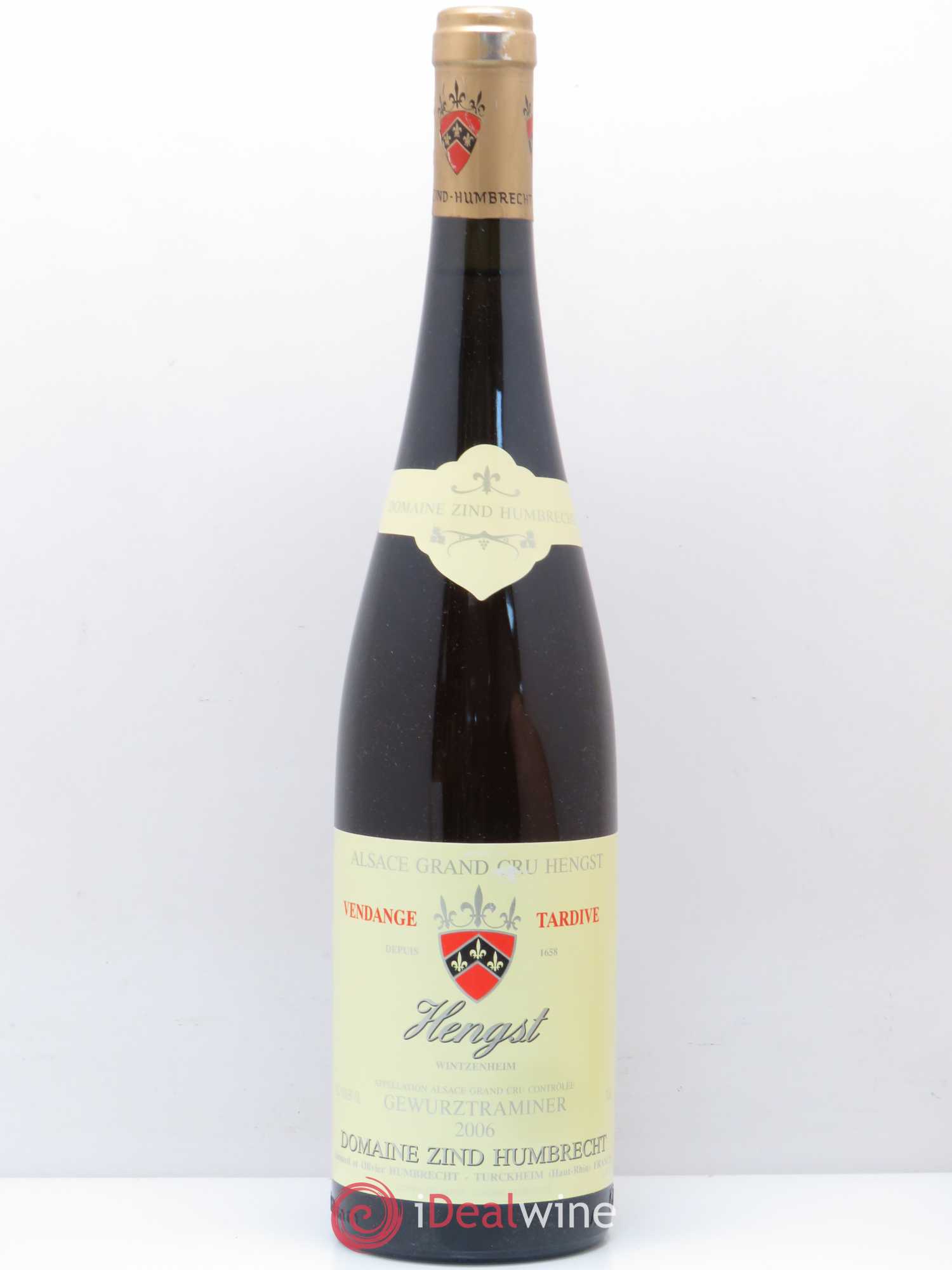 Alsace Gewurztraminer Grand Cru Hengst Zind-Humbrecht (Domaine) Wintzenheim 2006 - Posten von 1 Flasche - 0