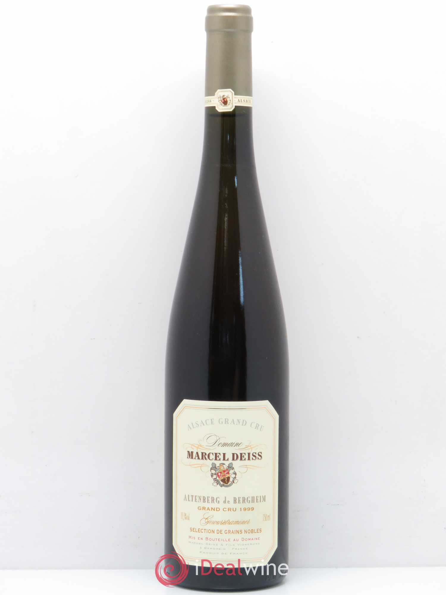 Alsace Gewurztraminer Sélection de Grains Nobles Grand Cru Altenberg de Bergheim Marcel Deiss (Domaine) 1999 - Lotto di 1 bottiglia - 0