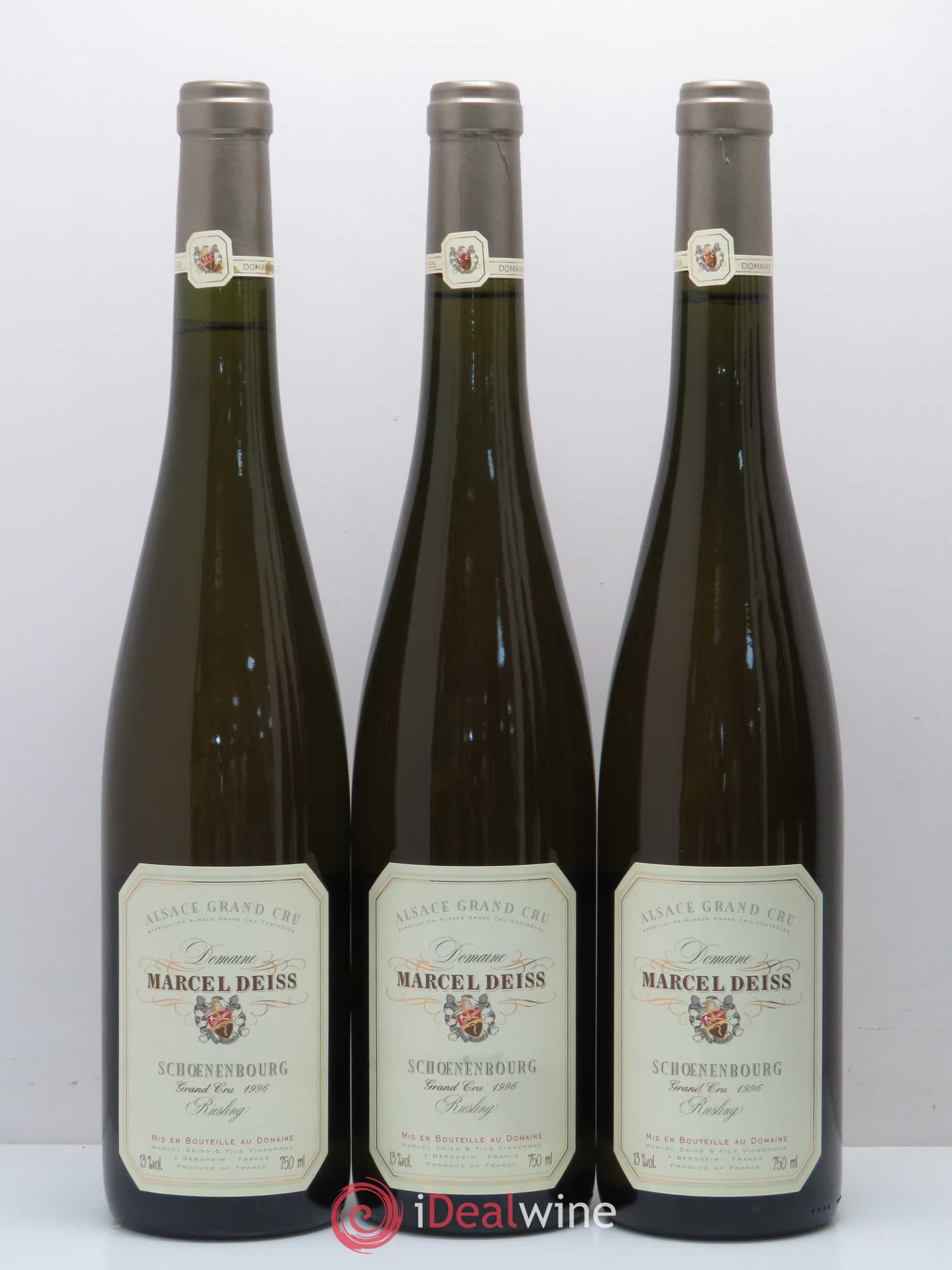 Alsace Grand Cru Schoenenbourg Marcel Deiss (Domaine) 1996 - Lot de 6 bouteilles - 1
