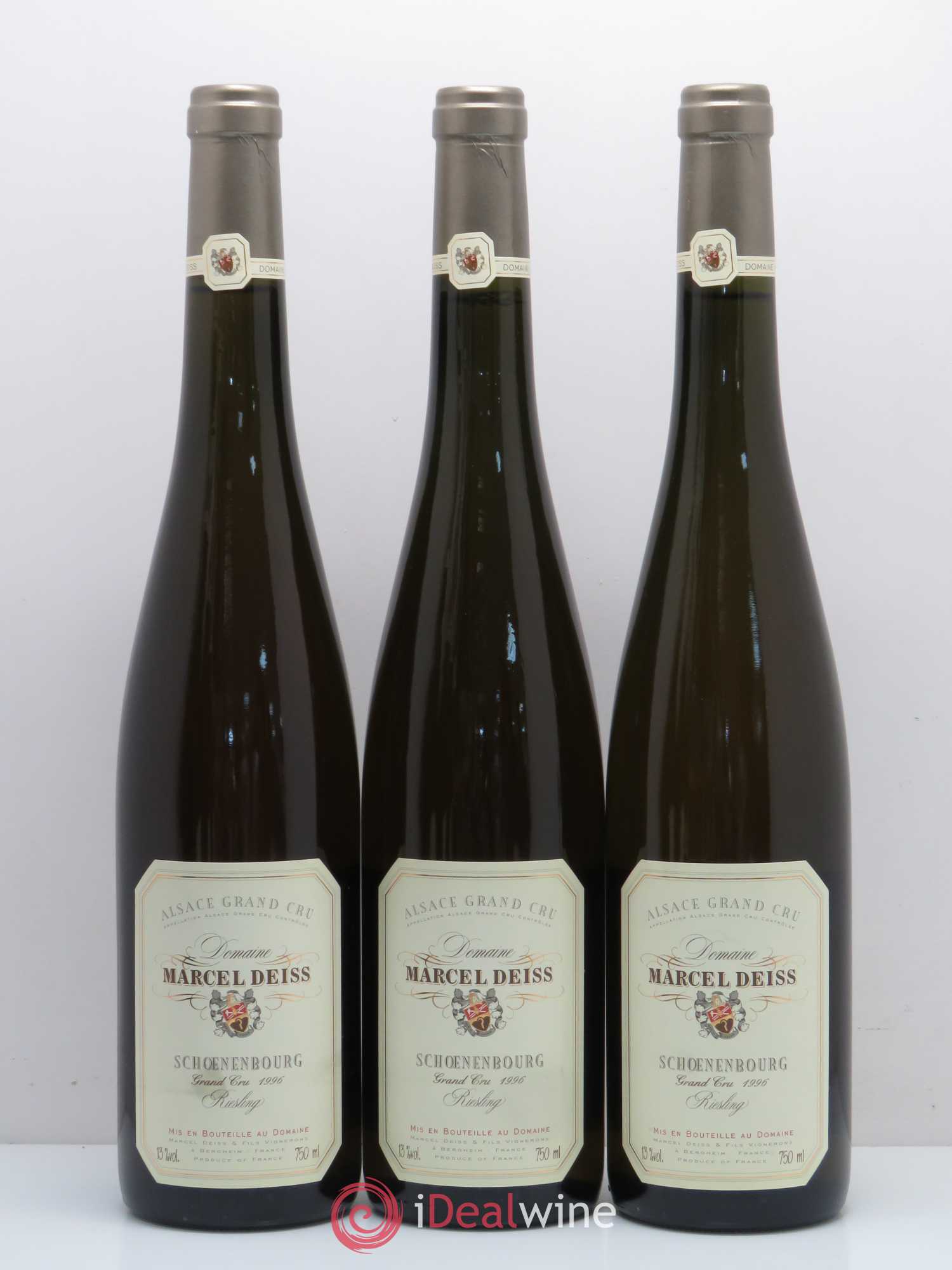 Alsace Grand Cru Schoenenbourg Marcel Deiss (Domaine) 1996 - Lot de 6 bouteilles - 2