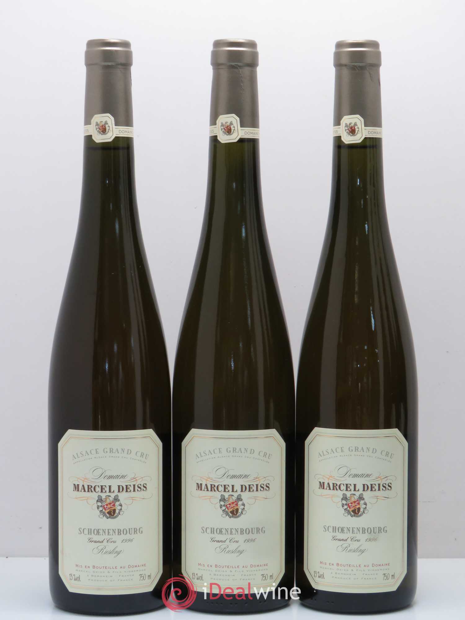 Alsace Grand Cru Schoenenbourg Marcel Deiss (Domaine) 1996 - Lot de 6 bouteilles - 1