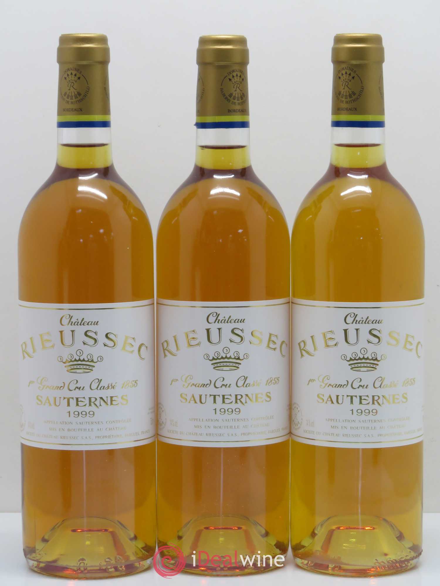 Château Rieussec 1er Grand Cru Classé 1999 - Posten von 12 Flaschen - 1