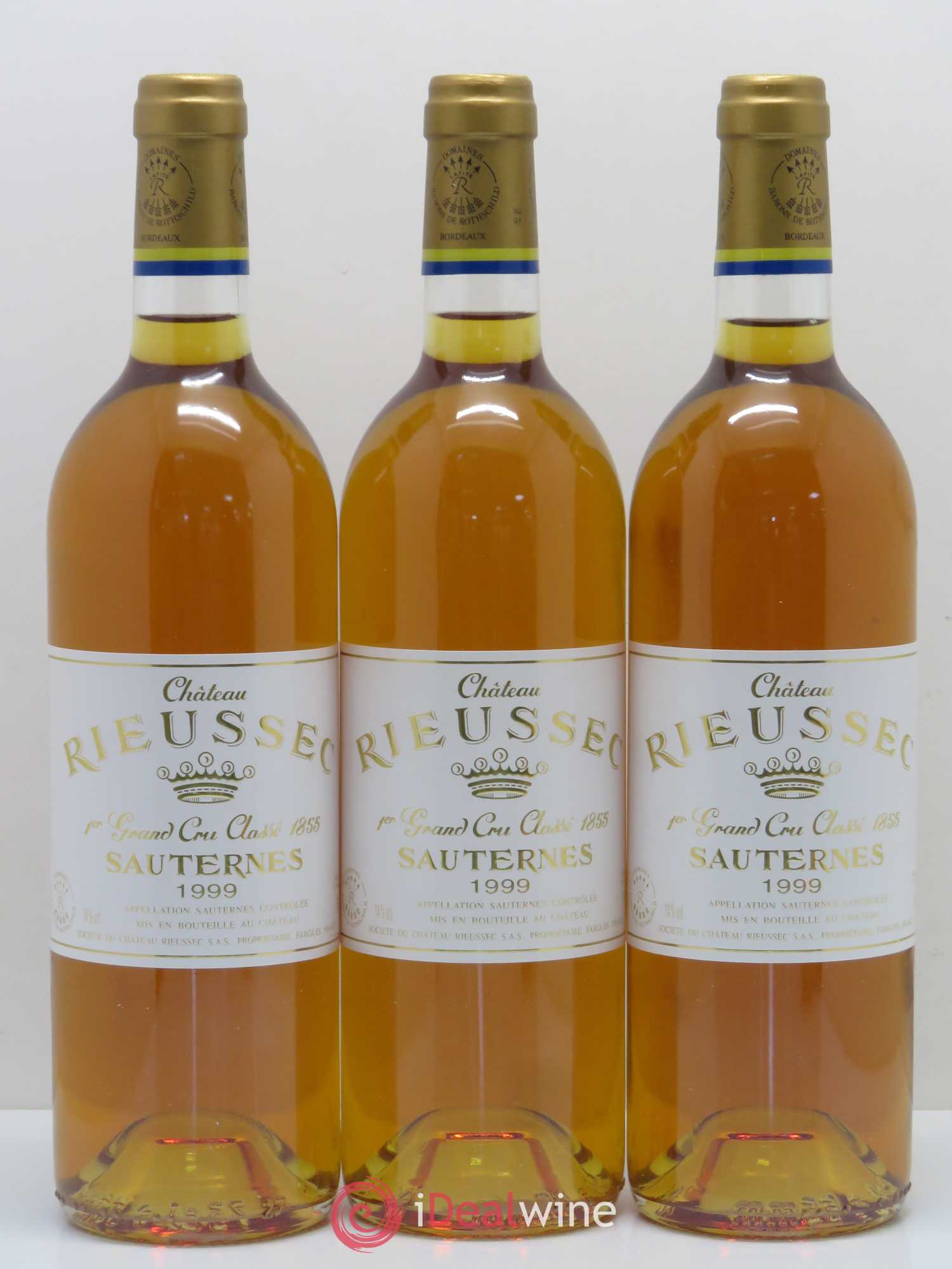 Château Rieussec 1er Grand Cru Classé 1999 - Posten von 12 Flaschen - 3