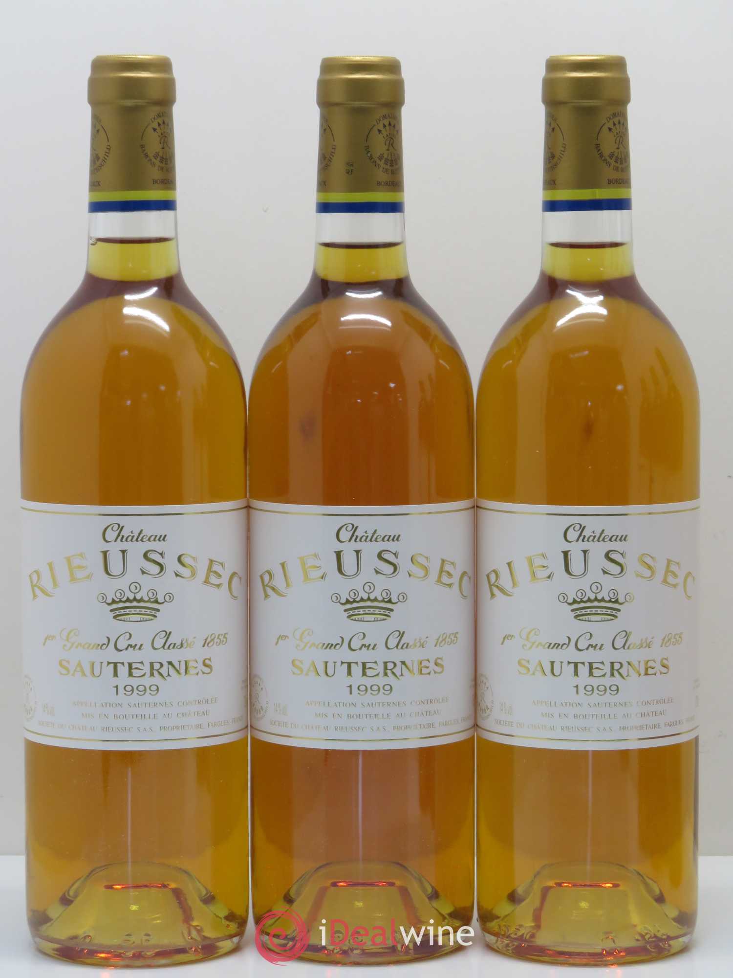 Château Rieussec 1er Grand Cru Classé 1999 - Posten von 12 Flaschen - 4