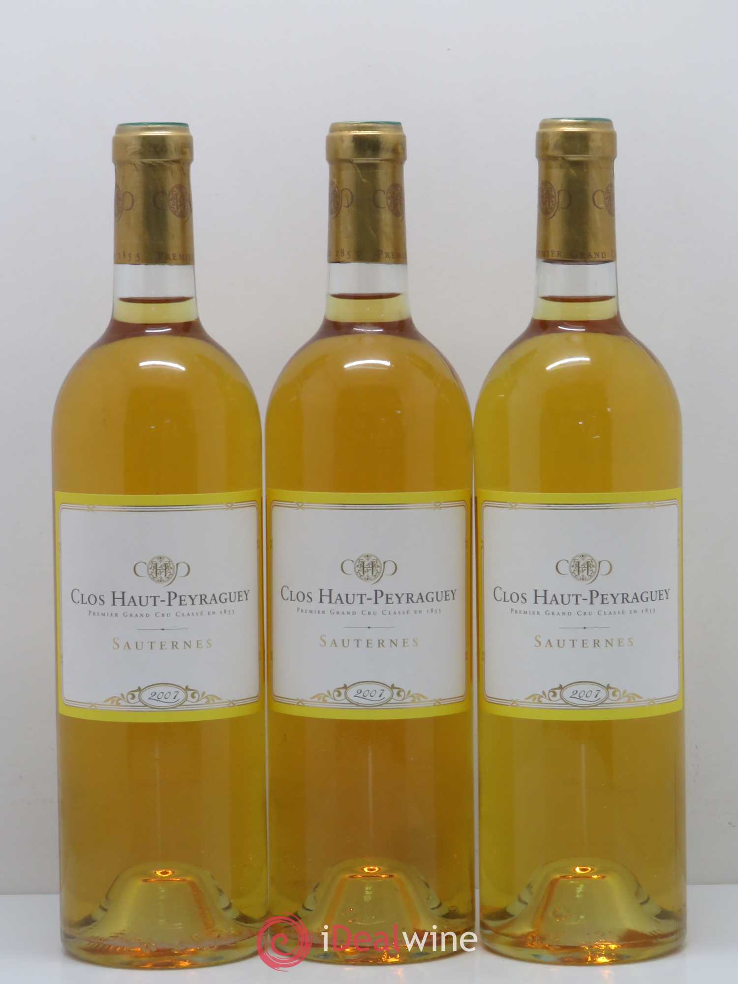 Clos Haut-Peyraguey 1er Grand Cru Classé 2007 - Lotto di 12 bottiglie - 3