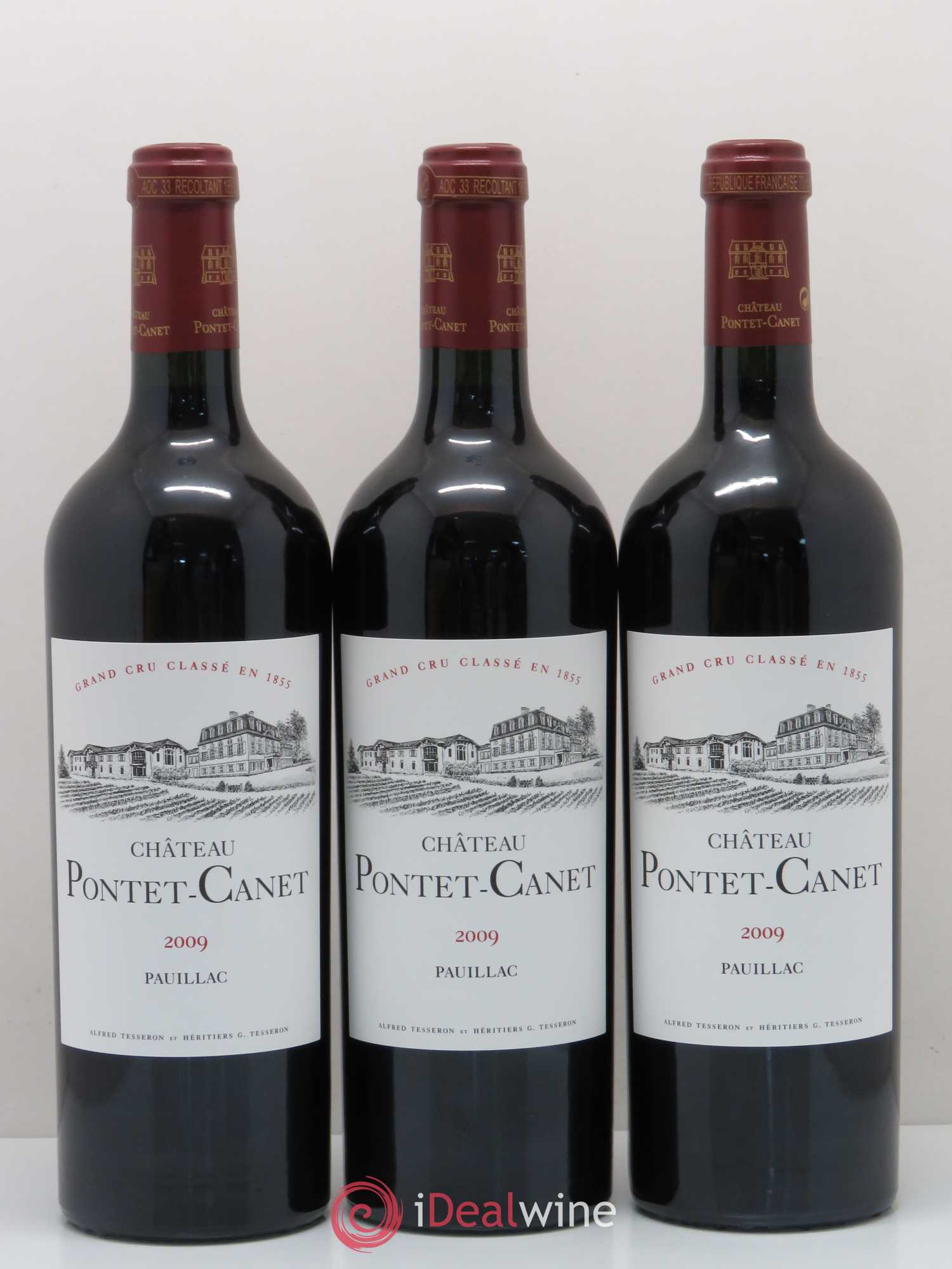 Château Pontet Canet 5ème Grand Cru Classé 2009 - Lot de 12 bouteilles - 4