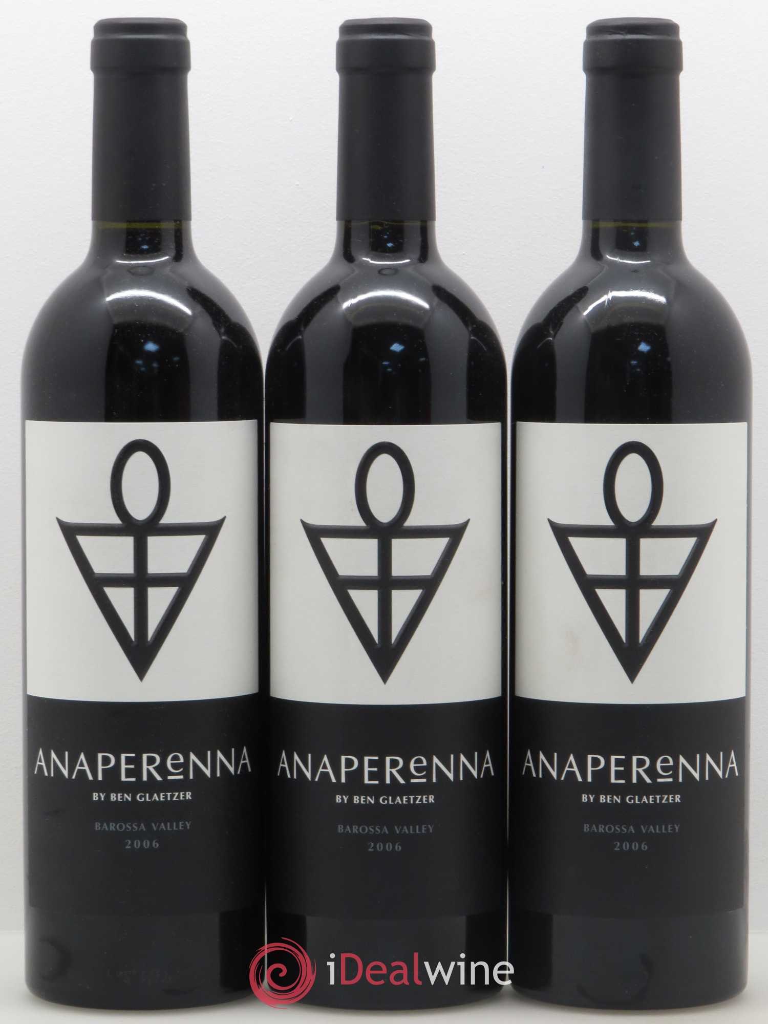 Australie Barossa Valley Anaperenna by Glaetzer 2006 - Posten von 3 Flaschen - 0