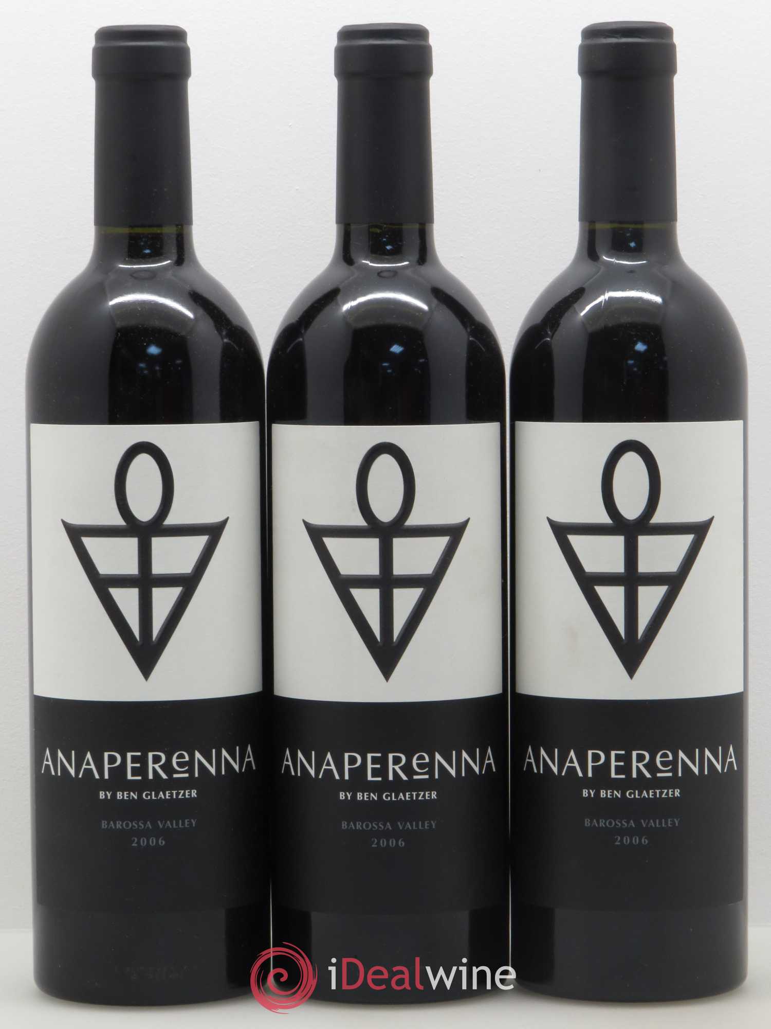 Australie Barossa Valley Anaperenna by Glaetzer 2006 - Posten von 3 Flaschen - 0