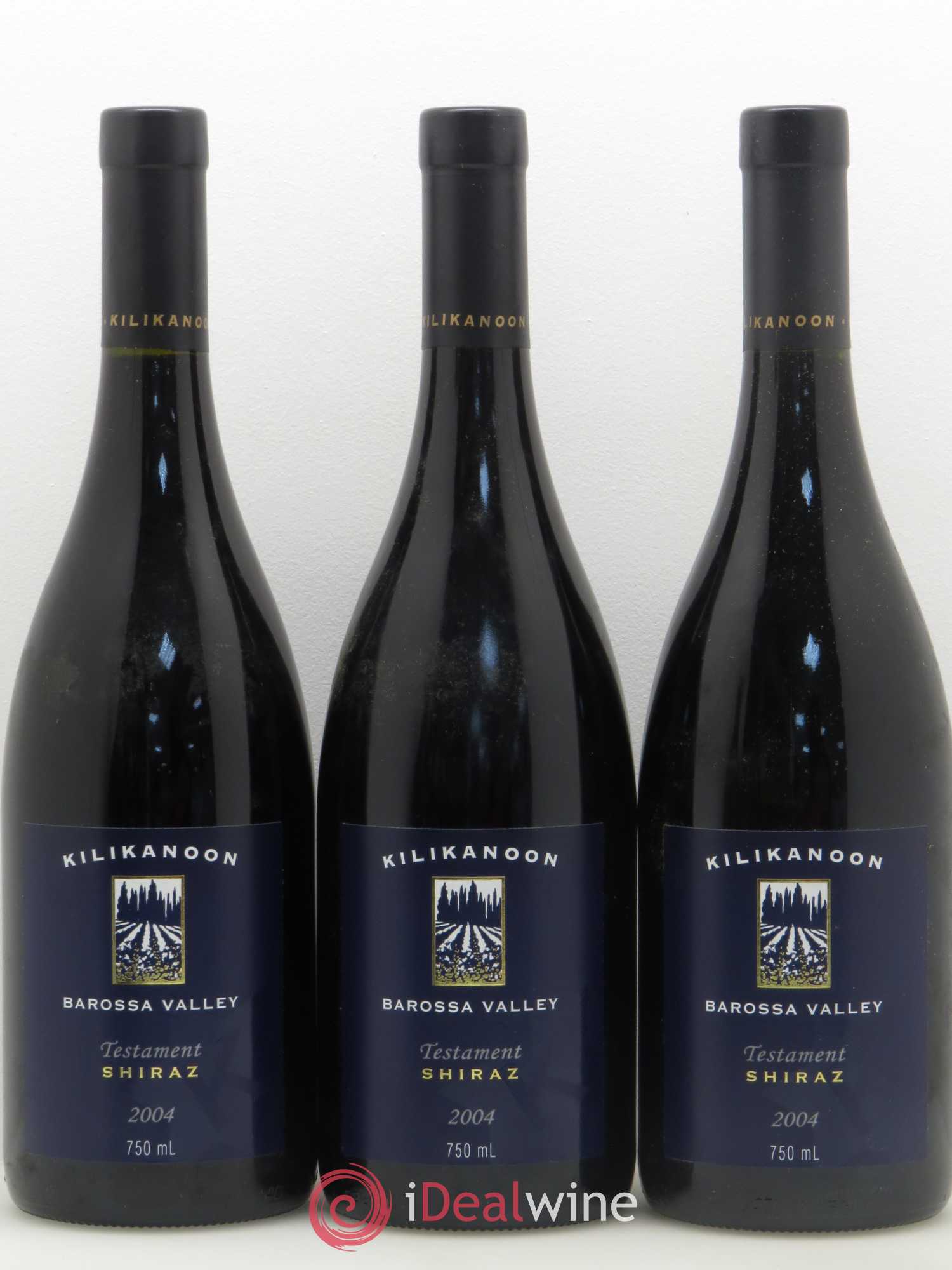 Australie Barossa Valley Kilikanoon Testament Shiraz 2004 - Posten von 6 Flaschen - 1