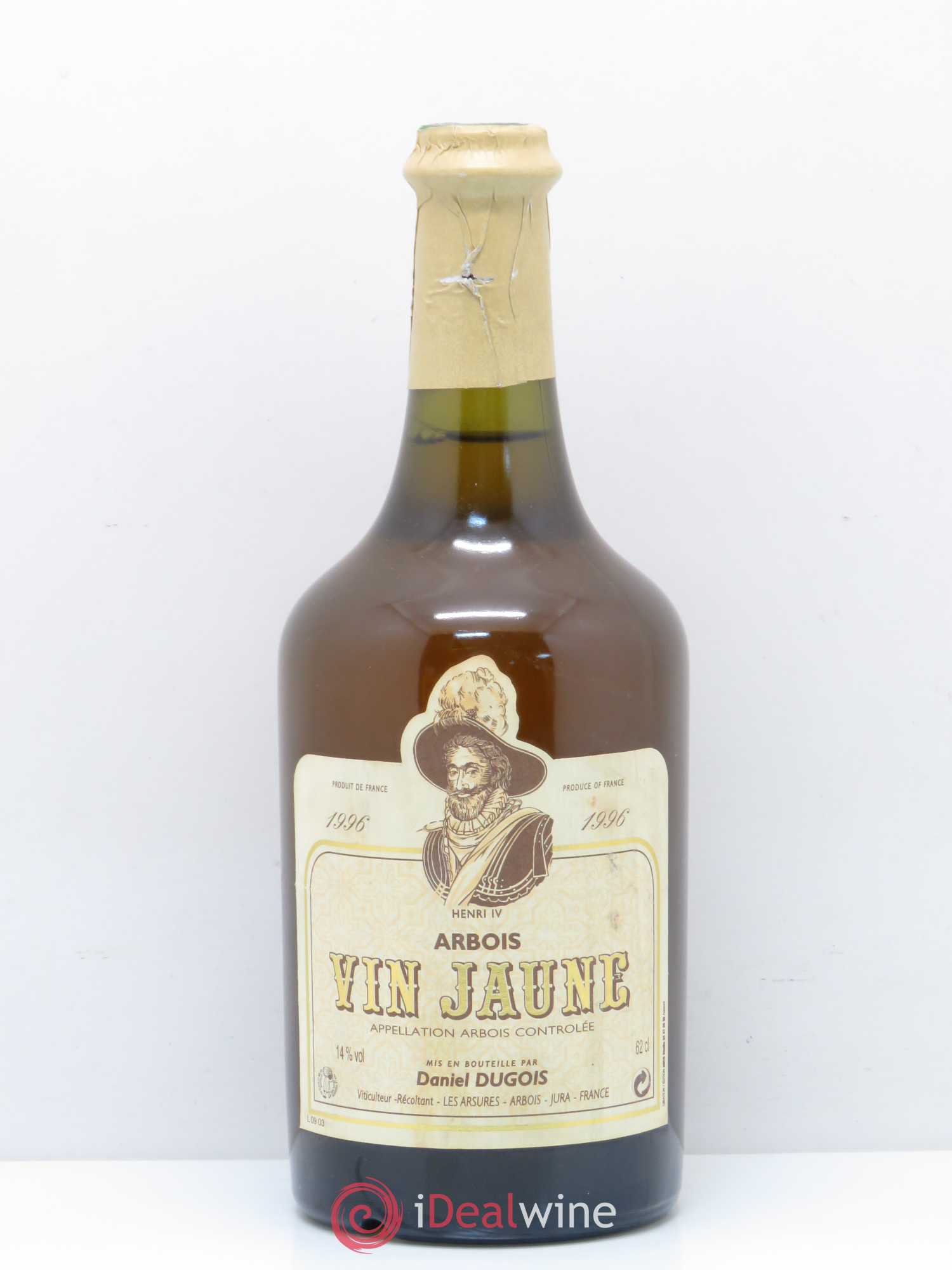 Arbois Domaine Daniel Dugois 1996 - Posten von 1 Flasche - 0