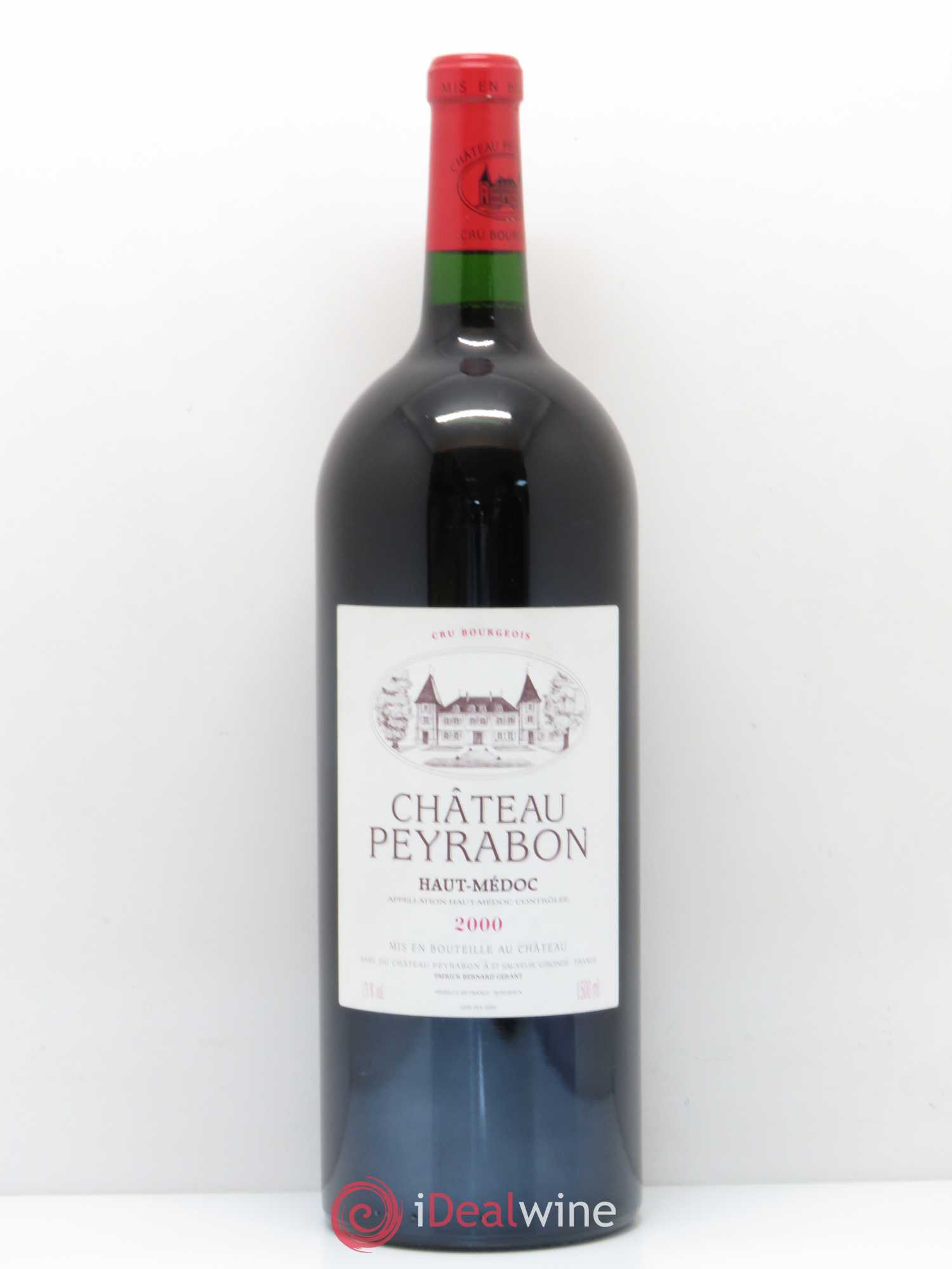 Château Peyrabon Cru Bourgeois 2000 - Lot de 1 magnum - 0