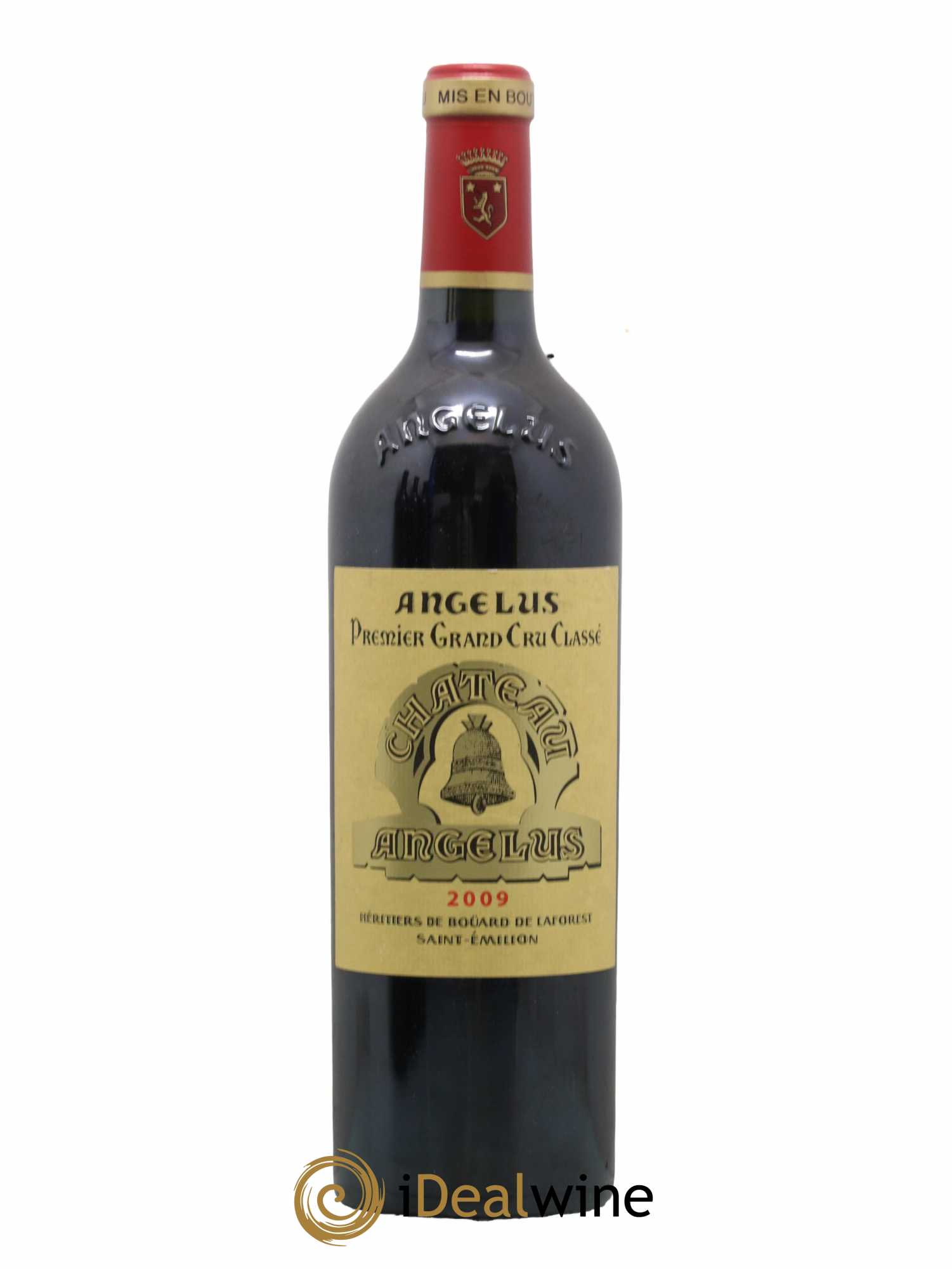 Château Angélus 1er Grand Cru Classé A 2009 - Lot de 1 bouteille - 0