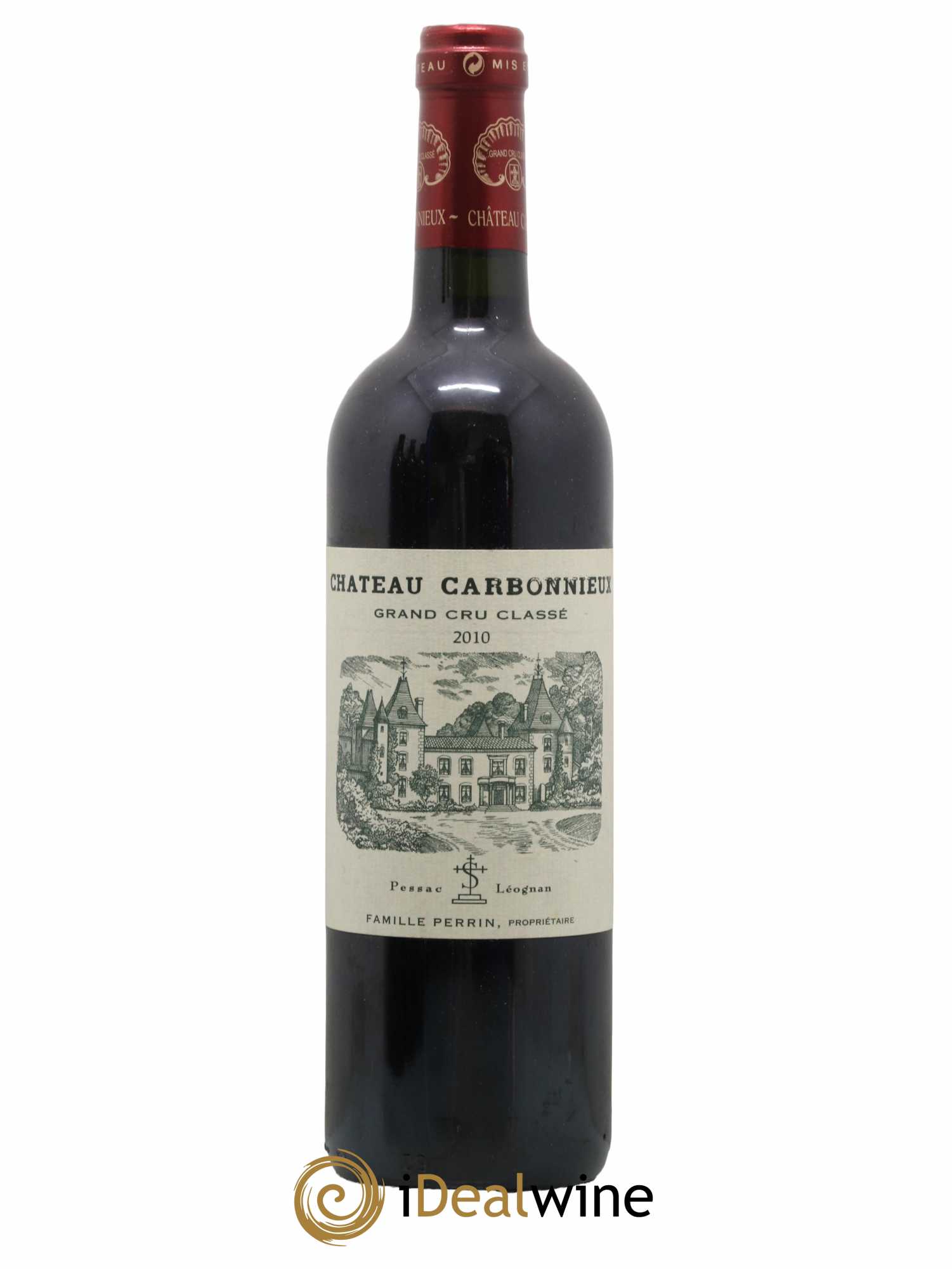 Château Carbonnieux Cru Classé de Graves 2010 - Lot de 1 bouteille - 0