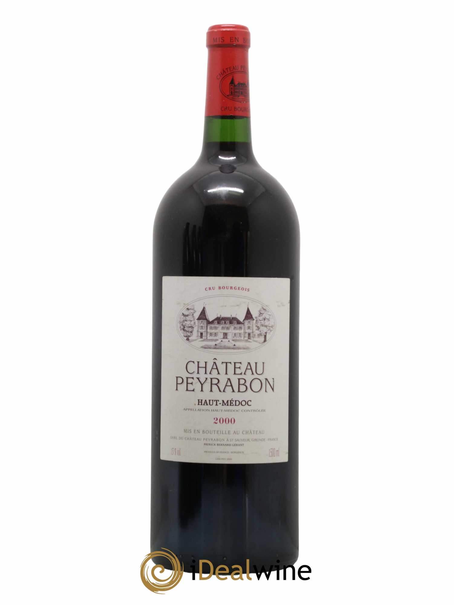 Château Peyrabon Cru Bourgeois 2000 - Lot de 1 magnum - 0