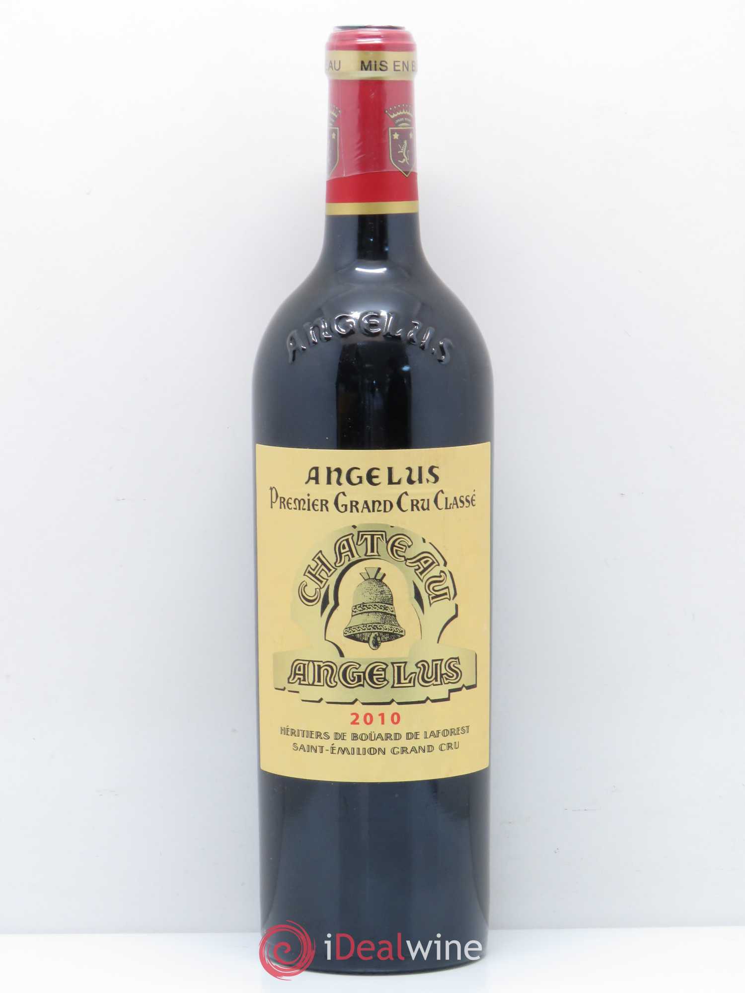 Château Angélus 1er Grand Cru Classé A 2010 - Lot de 1 bouteille - 0
