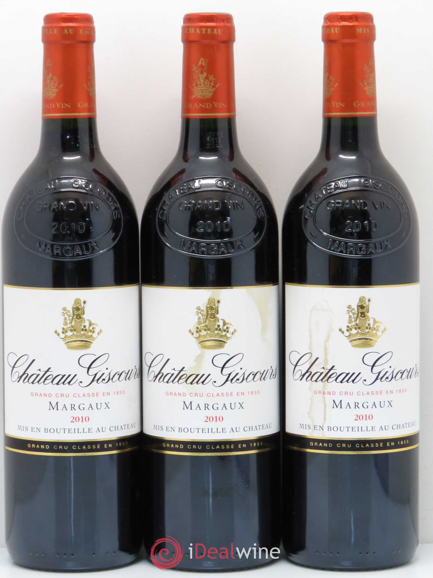 Château Giscours 3ème Grand Cru Classé 2010 - Lot de 6 bouteilles - 1