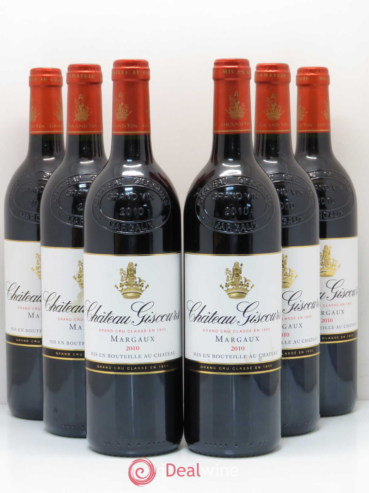 Château Giscours 3ème Grand Cru Classé 2010 - Lot de 6 bouteilles - 0