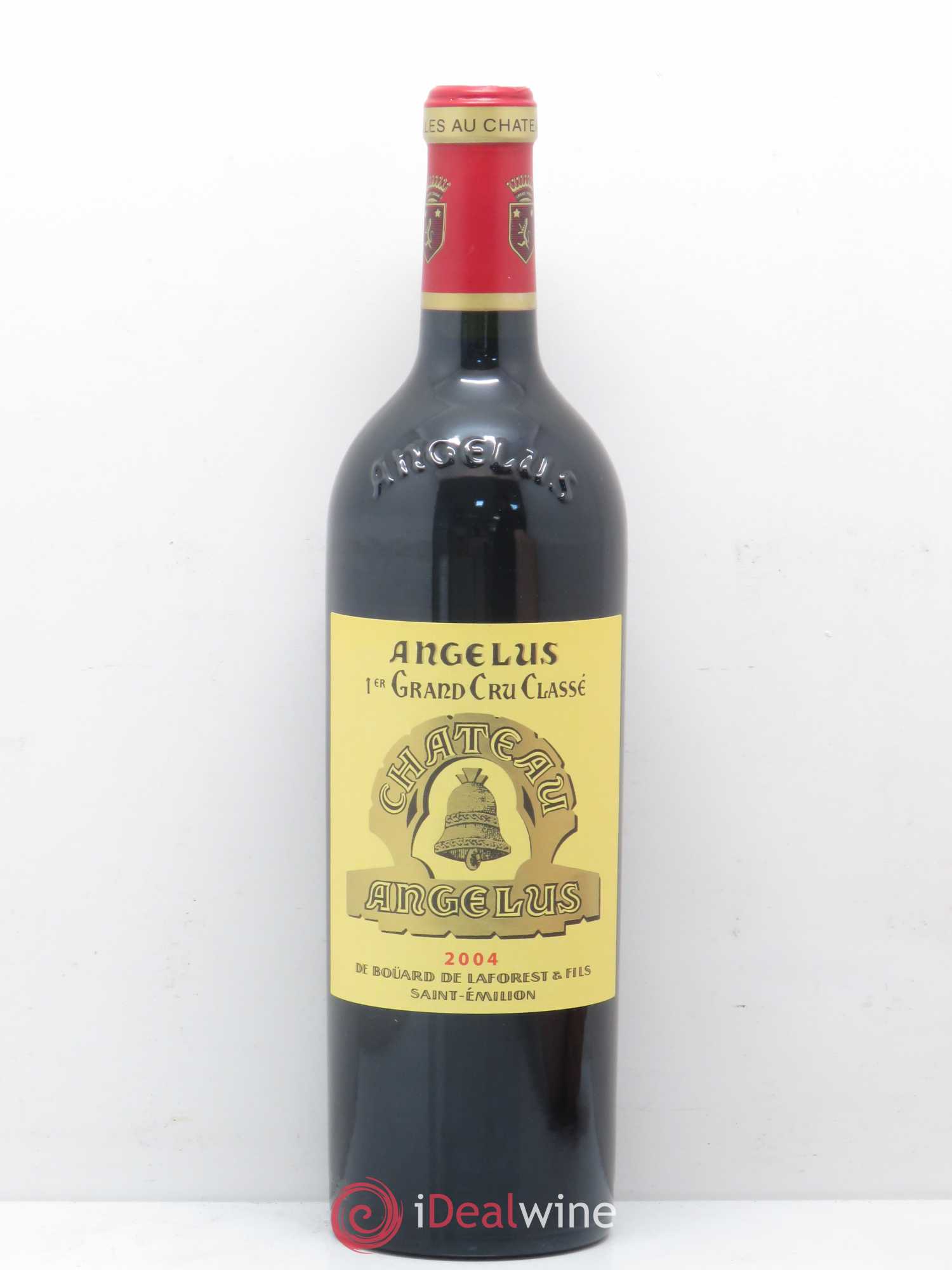 Château Angélus 1er Grand Cru Classé A 2004 - Lot de 1 bouteille - 0