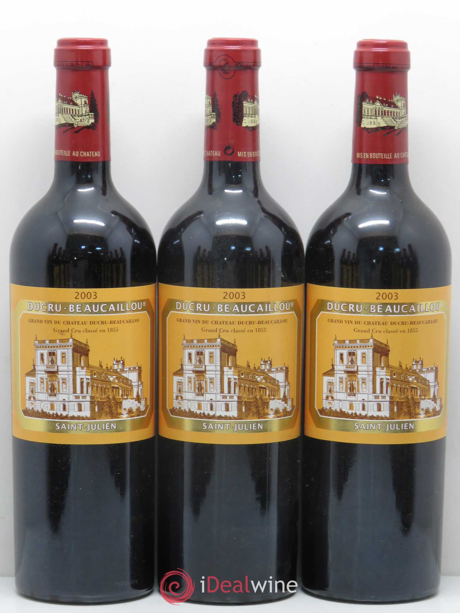 Château Ducru Beaucaillou 2ème Grand Cru Classé 2003 - Lot de 12 bouteilles - 1