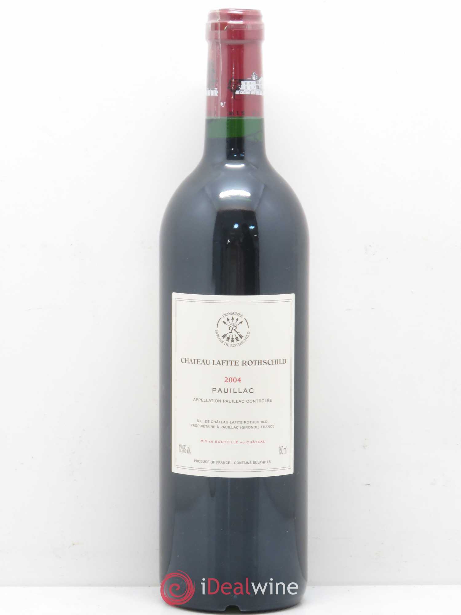 Château Lafite Rothschild 1er Grand Cru Classé 2004 - Lot de 1 bouteille - 1