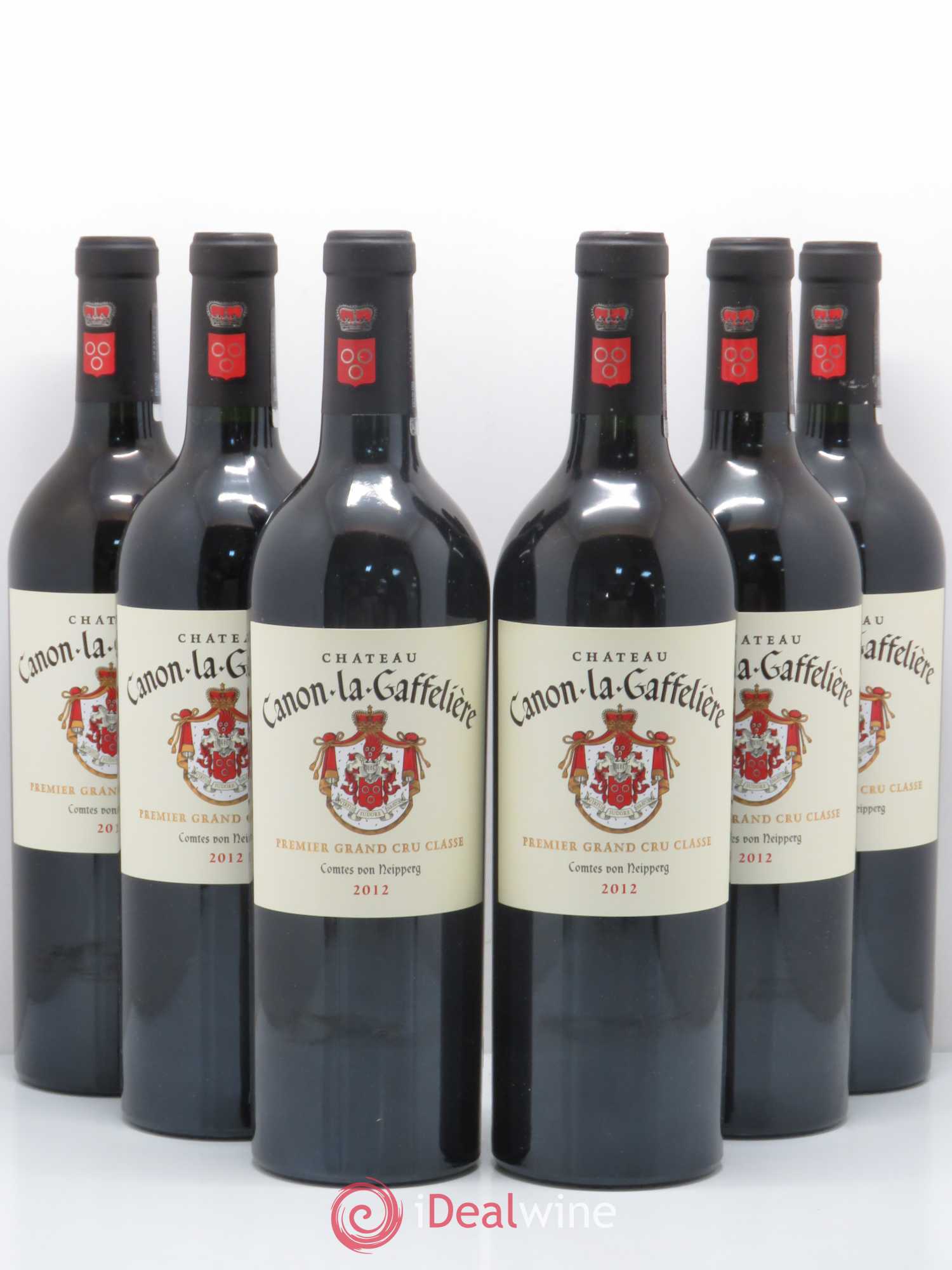 Château Canon la Gaffelière 1er Grand Cru Classé B 2012 - Lot de 6 bouteilles - 0