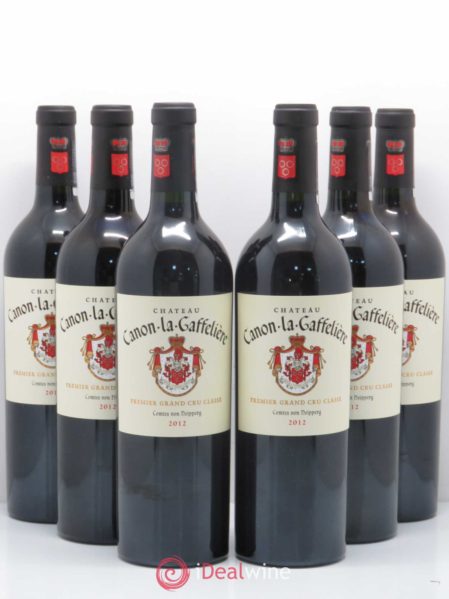 Château Canon la Gaffelière 1er Grand Cru Classé B 2012 - Lot de 6 bouteilles - 0