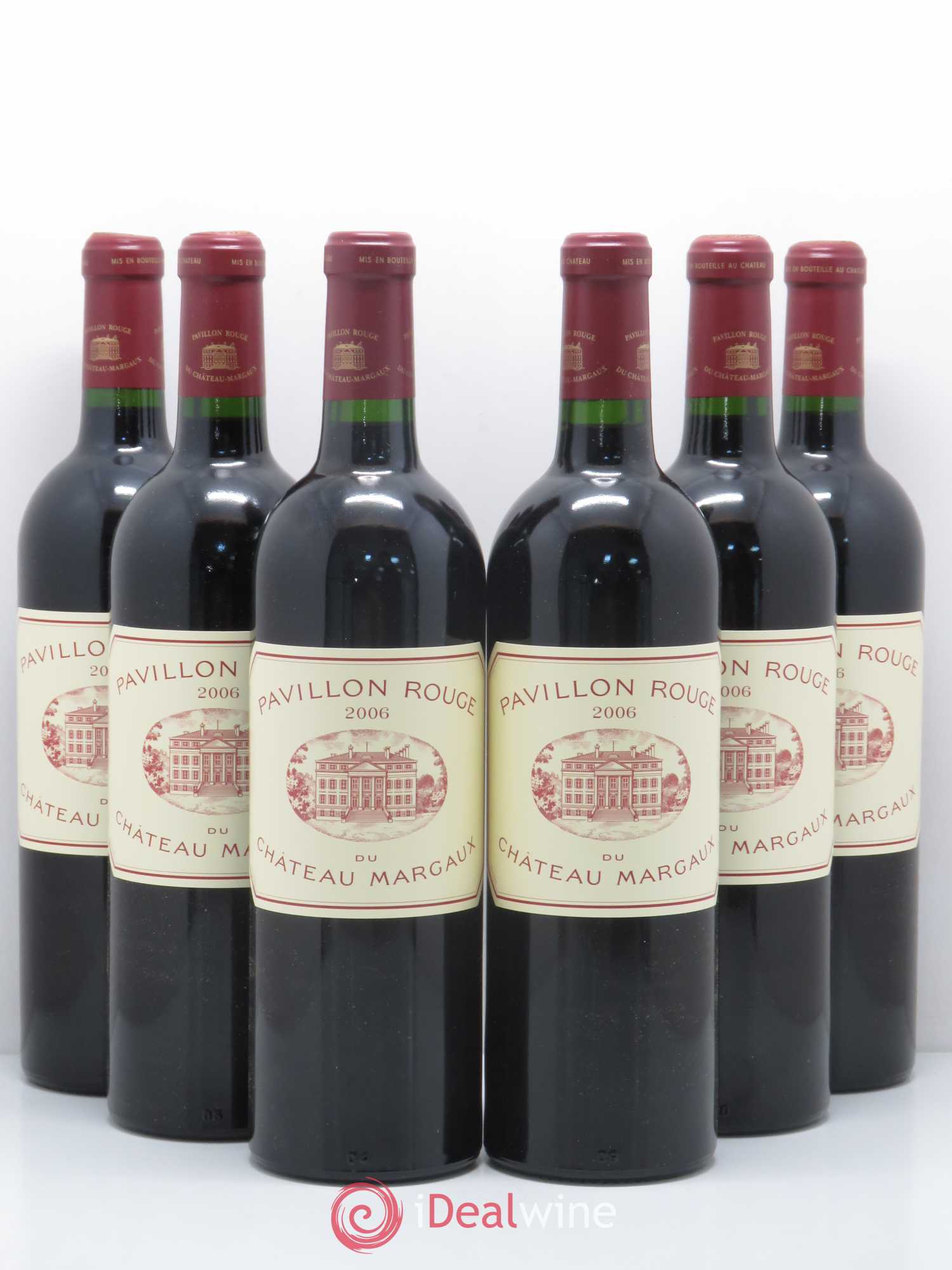 Pavillon Rouge du Château Margaux Second Vin 2006 - Lot de 6 bouteilles - 0