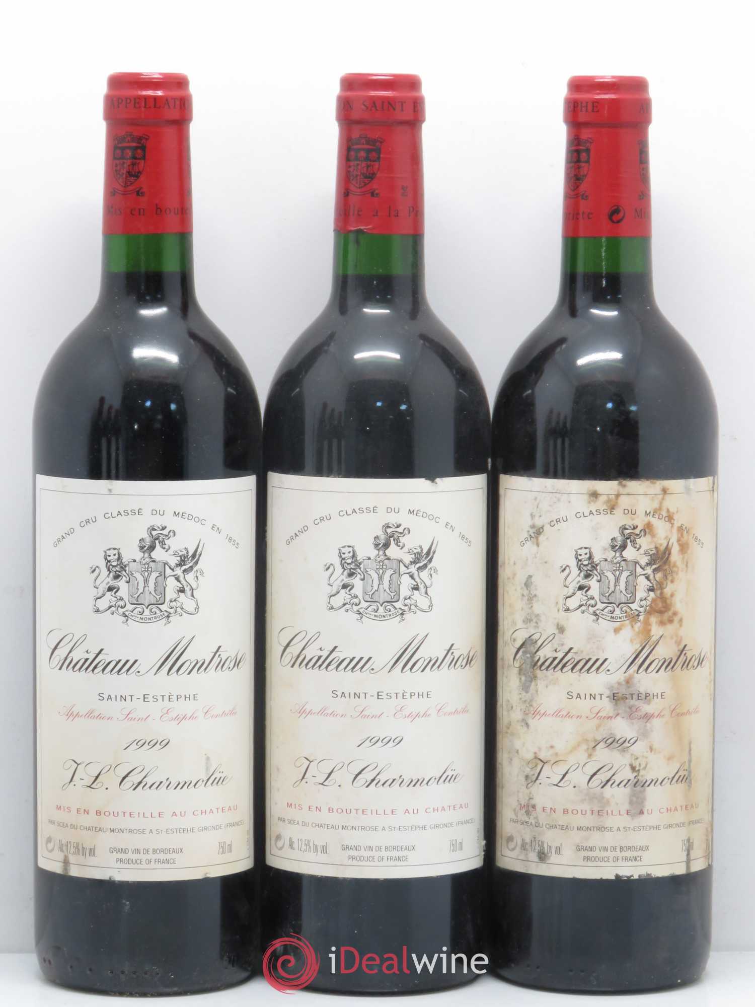 Château Montrose 2ème Grand Cru Classé 1999 - Lot de 6 bouteilles - 1