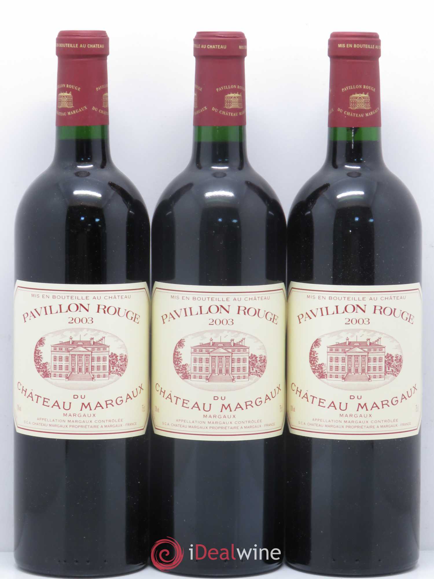 Pavillon Rouge du Château Margaux Second Vin 2003 - Lot de 6 bouteilles - 2