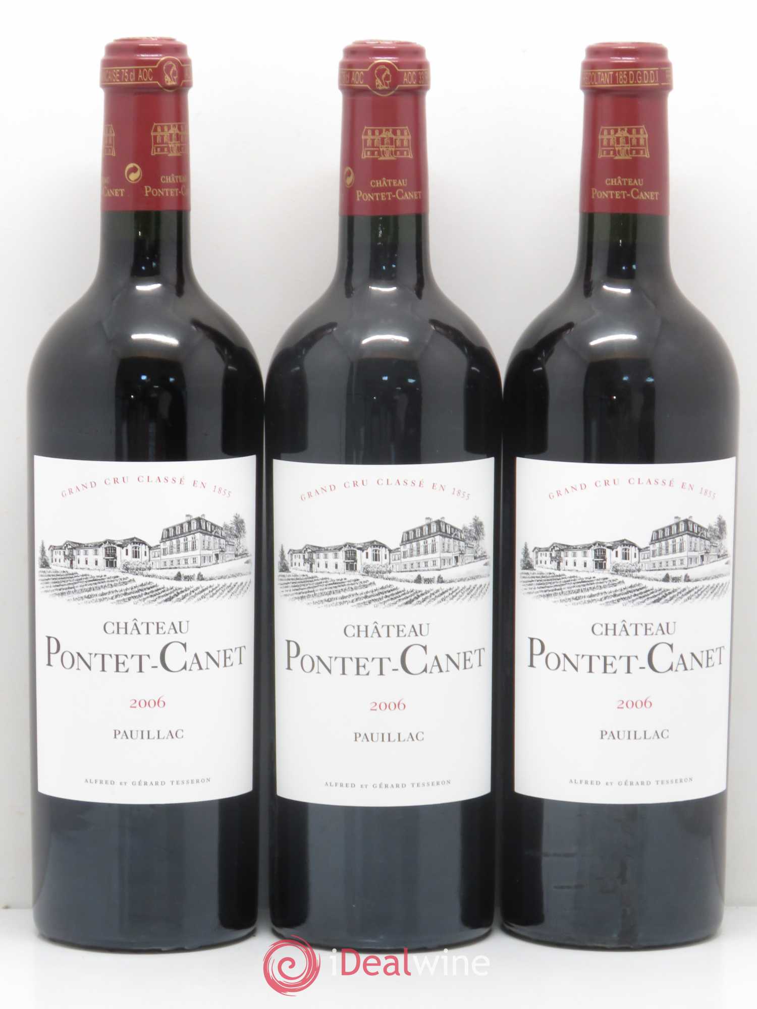 Château Pontet Canet 5ème Grand Cru Classé 2006 - Lot de 6 bouteilles - 2