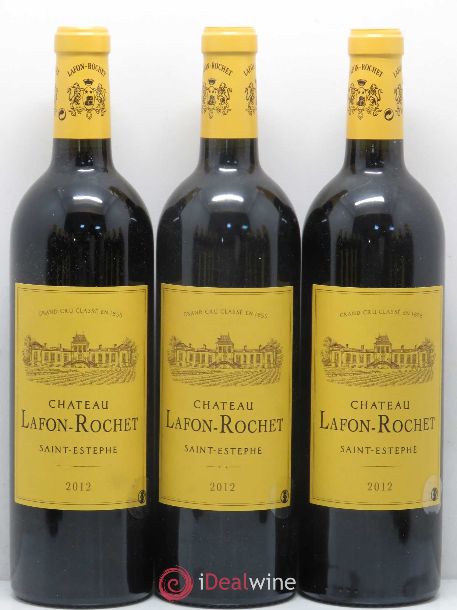 Château Lafon Rochet 4ème Grand Cru Classé 2012 - Lot de 12 bouteilles - 1