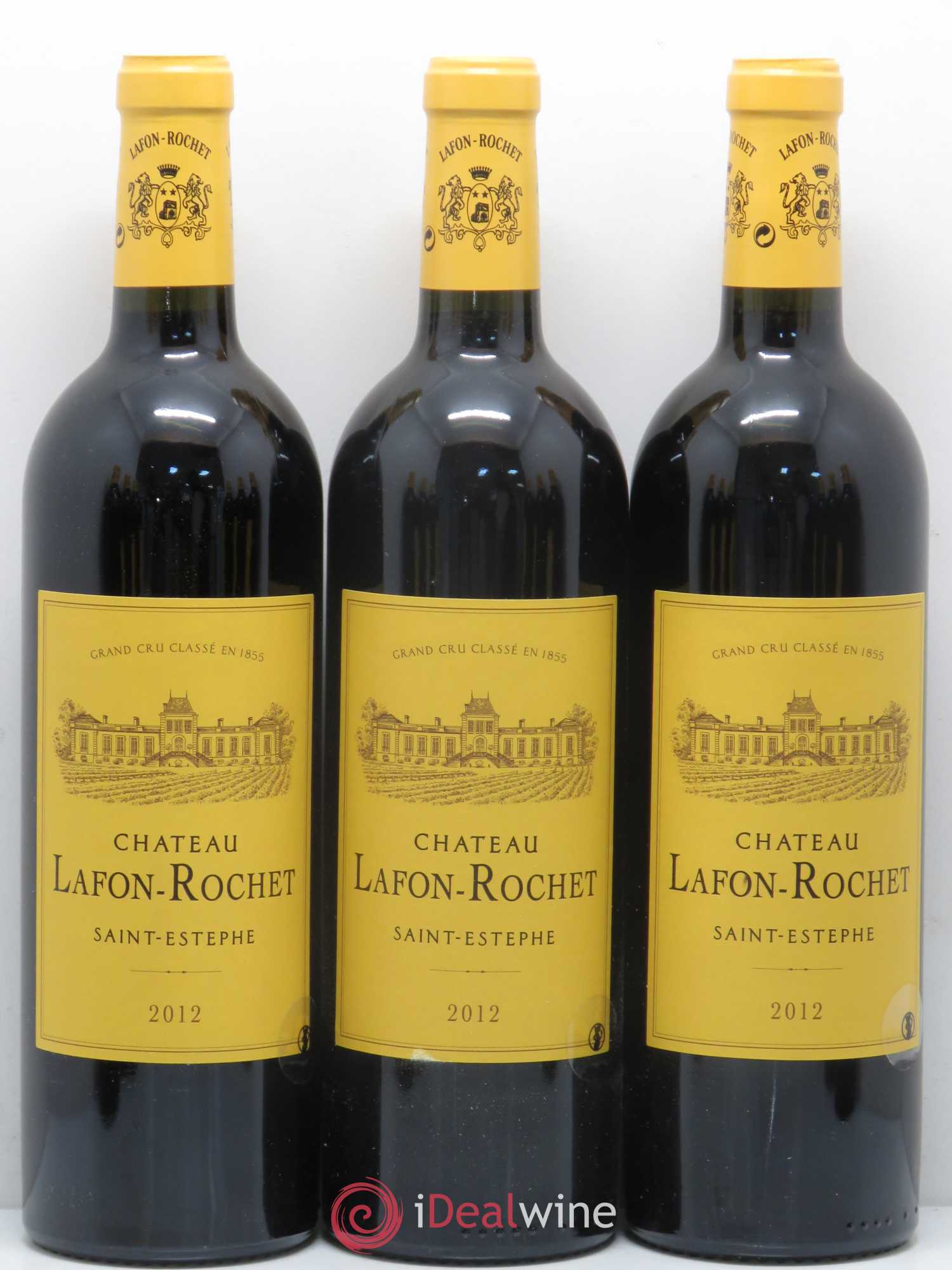 Château Lafon Rochet 4ème Grand Cru Classé 2012 - Lot de 12 bouteilles - 2