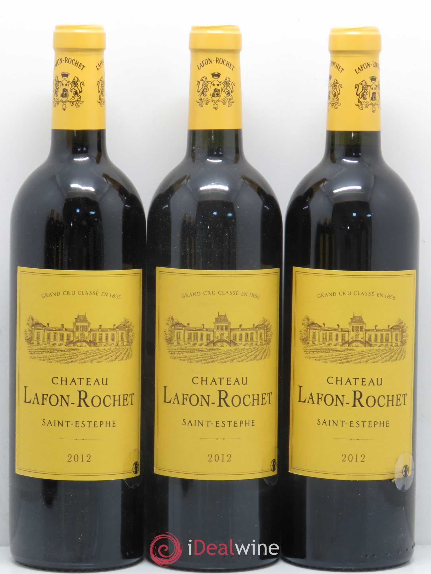 Château Lafon Rochet 4ème Grand Cru Classé 2012 - Lot de 12 bouteilles - 3