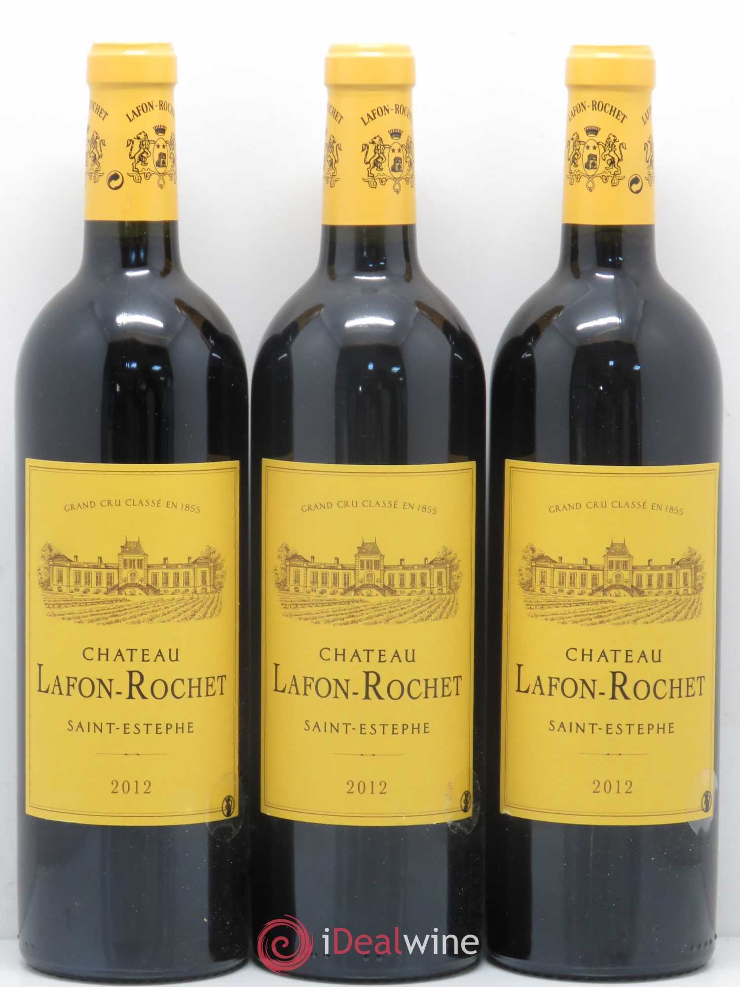 Château Lafon Rochet 4ème Grand Cru Classé 2012 - Lot de 12 bouteilles - 4