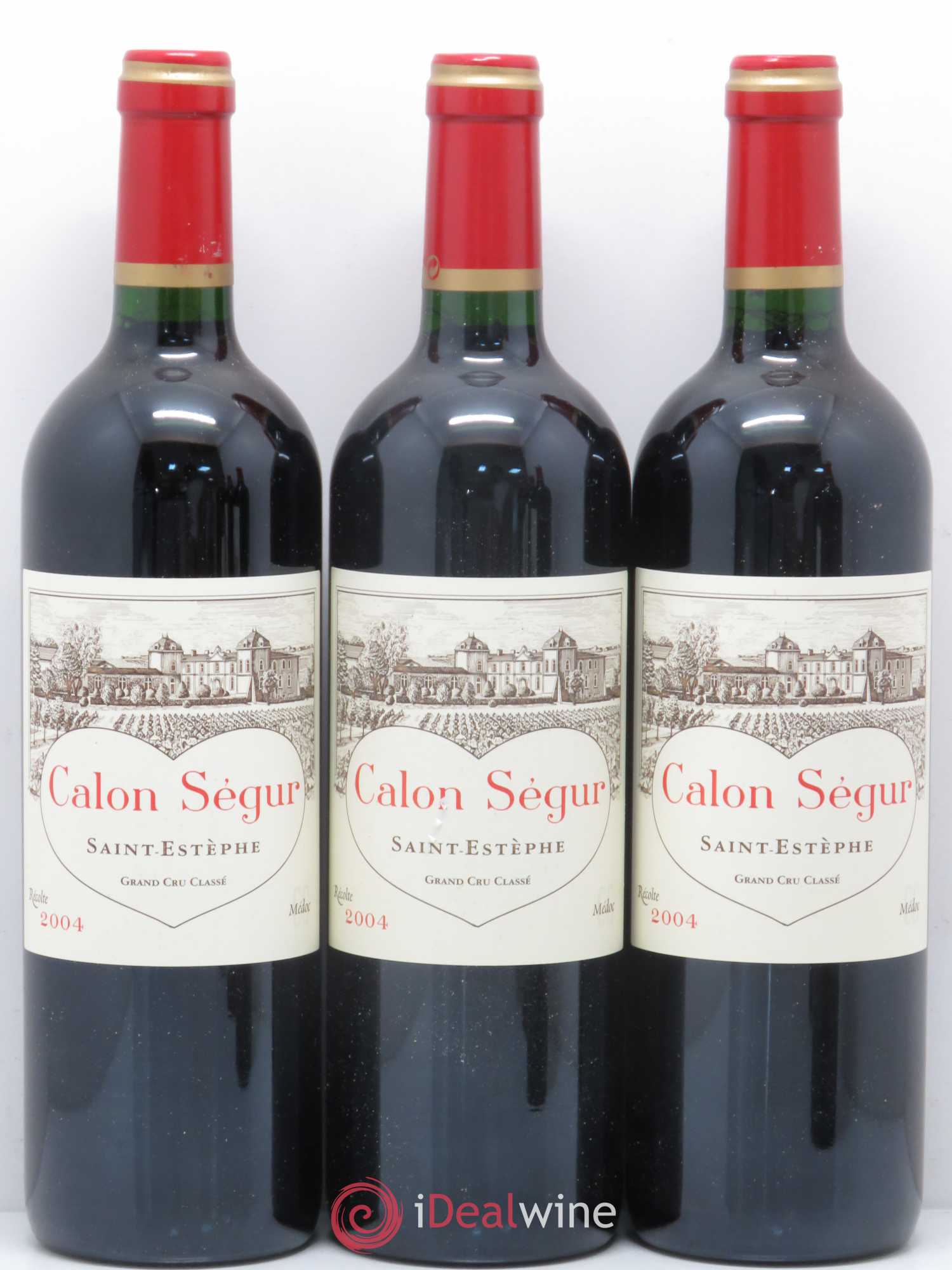 Château Calon Ségur 3ème Grand Cru Classé 2004 - Lot de 6 bouteilles - 2