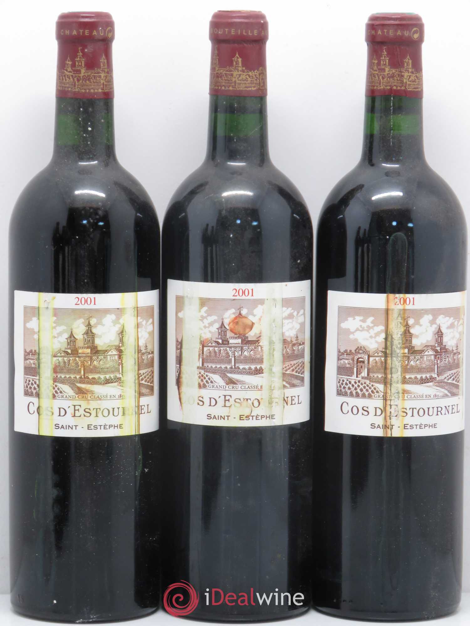 Cos d'Estournel 2ème Grand Cru Classé 2001 - Lot de 6 bouteilles - 1