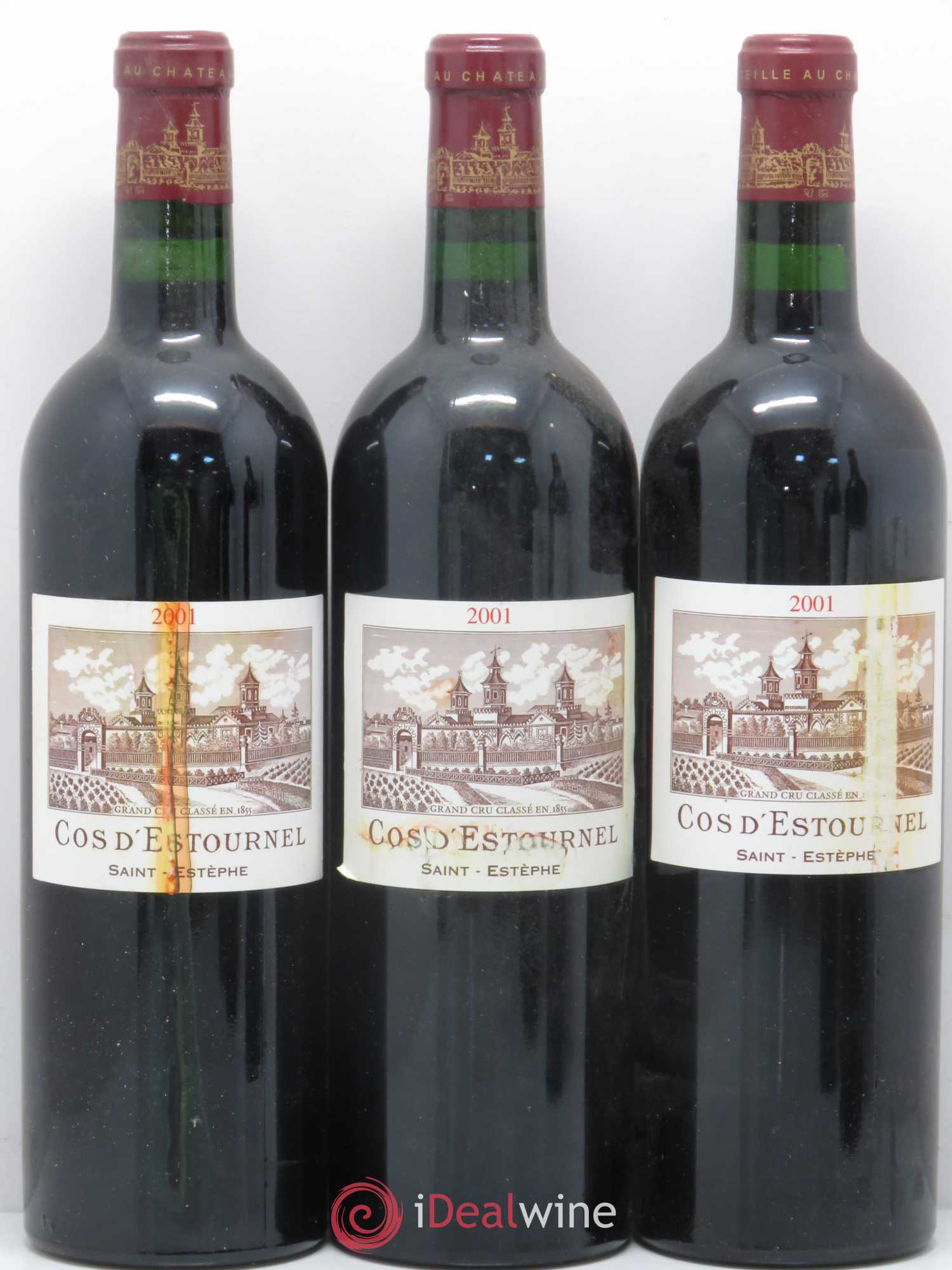 Cos d'Estournel 2ème Grand Cru Classé 2001 - Lot de 6 bouteilles - 2