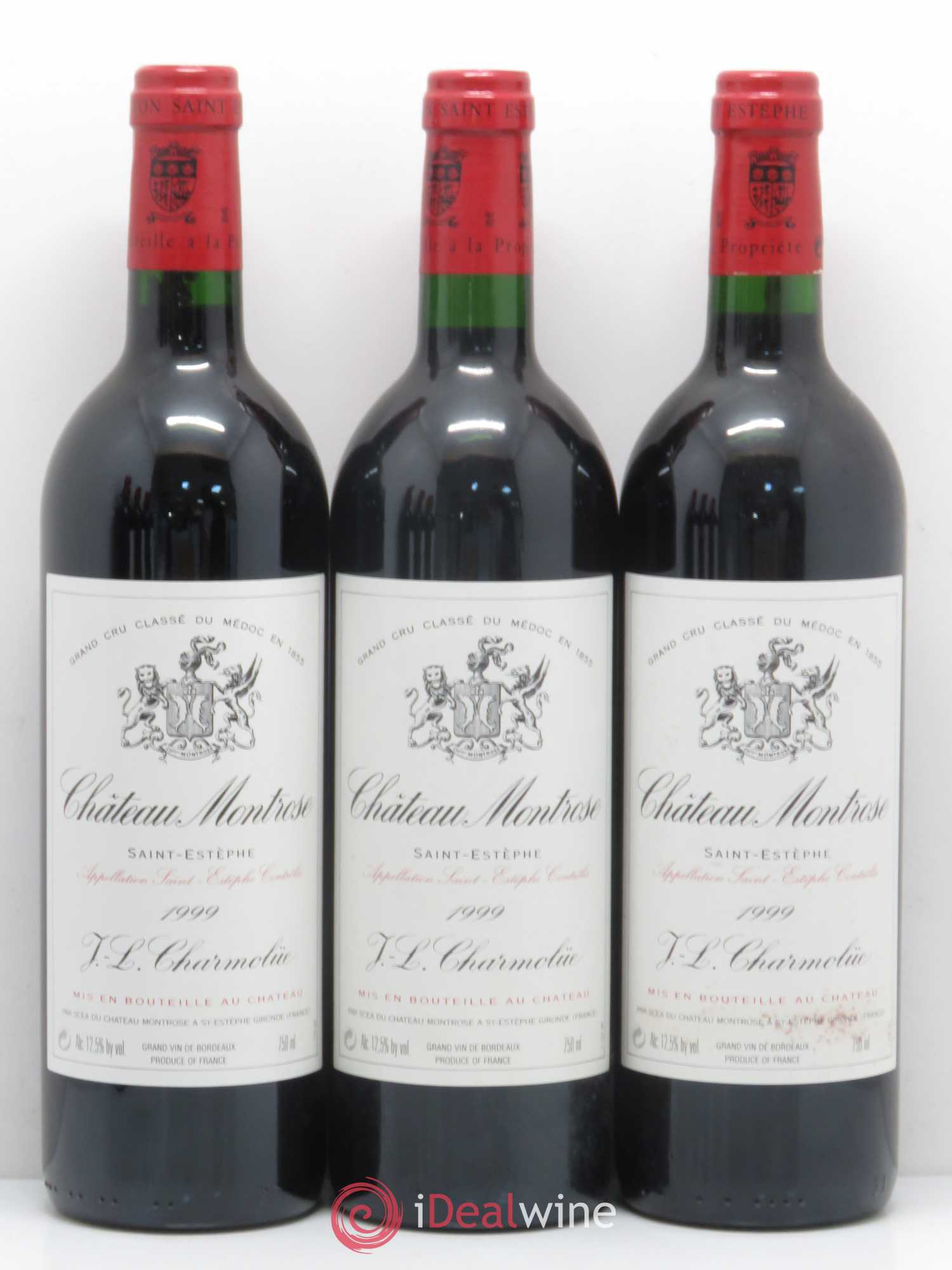Château Montrose 2ème Grand Cru Classé 1999 - Lot de 12 bouteilles - 3