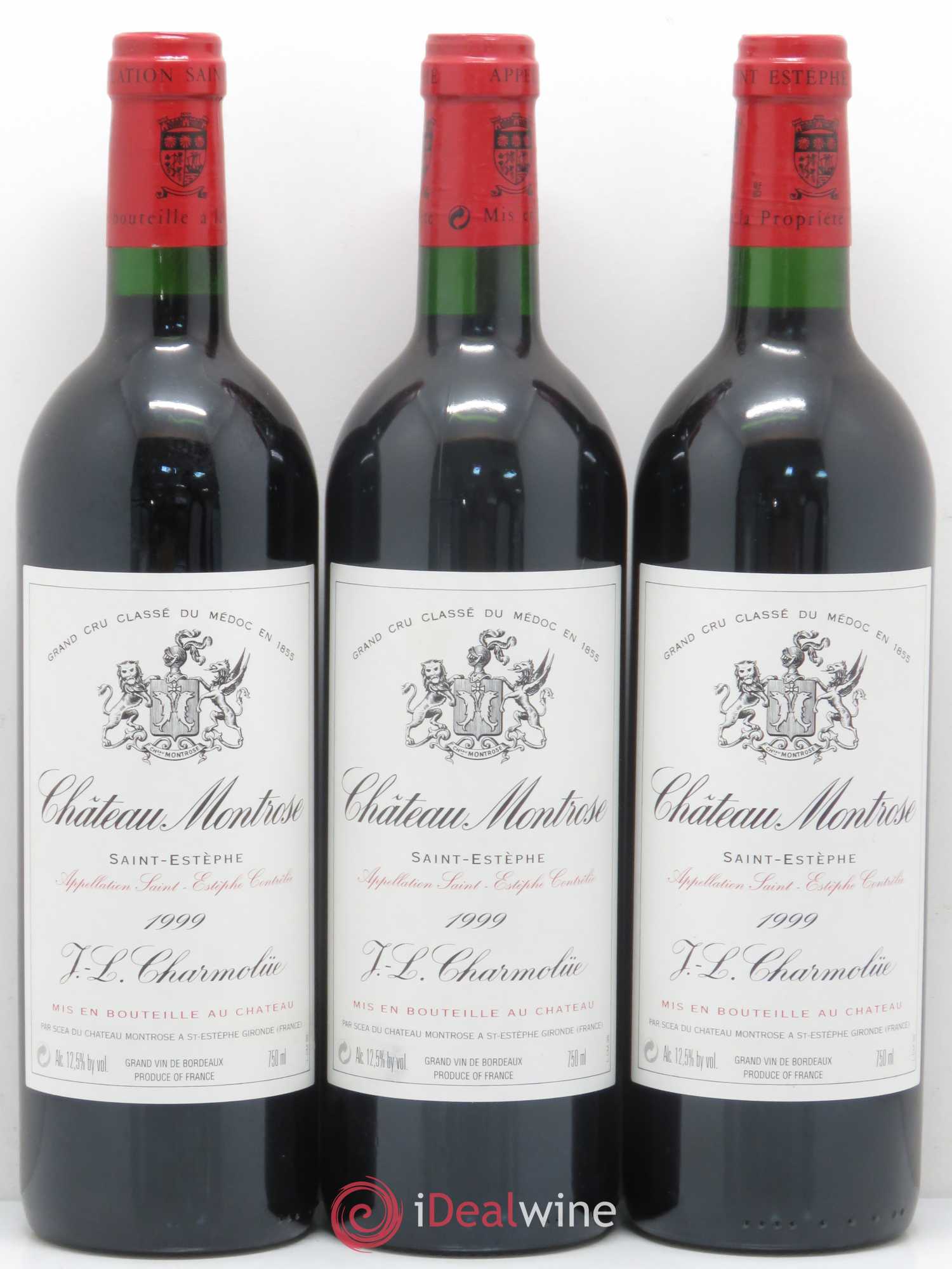 Château Montrose 2ème Grand Cru Classé 1999 - Lot de 12 bouteilles - 4