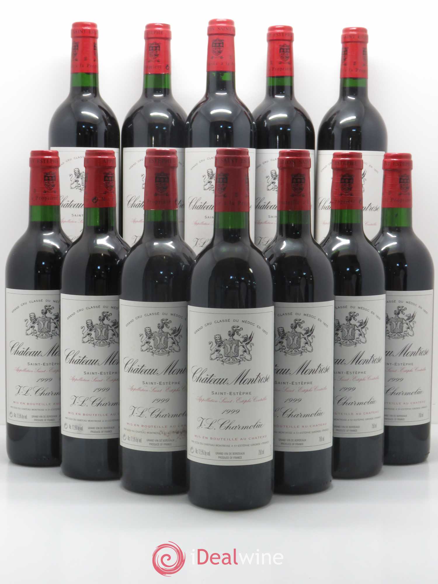 Château Montrose 2ème Grand Cru Classé 1999 - Lot de 12 bouteilles - 0