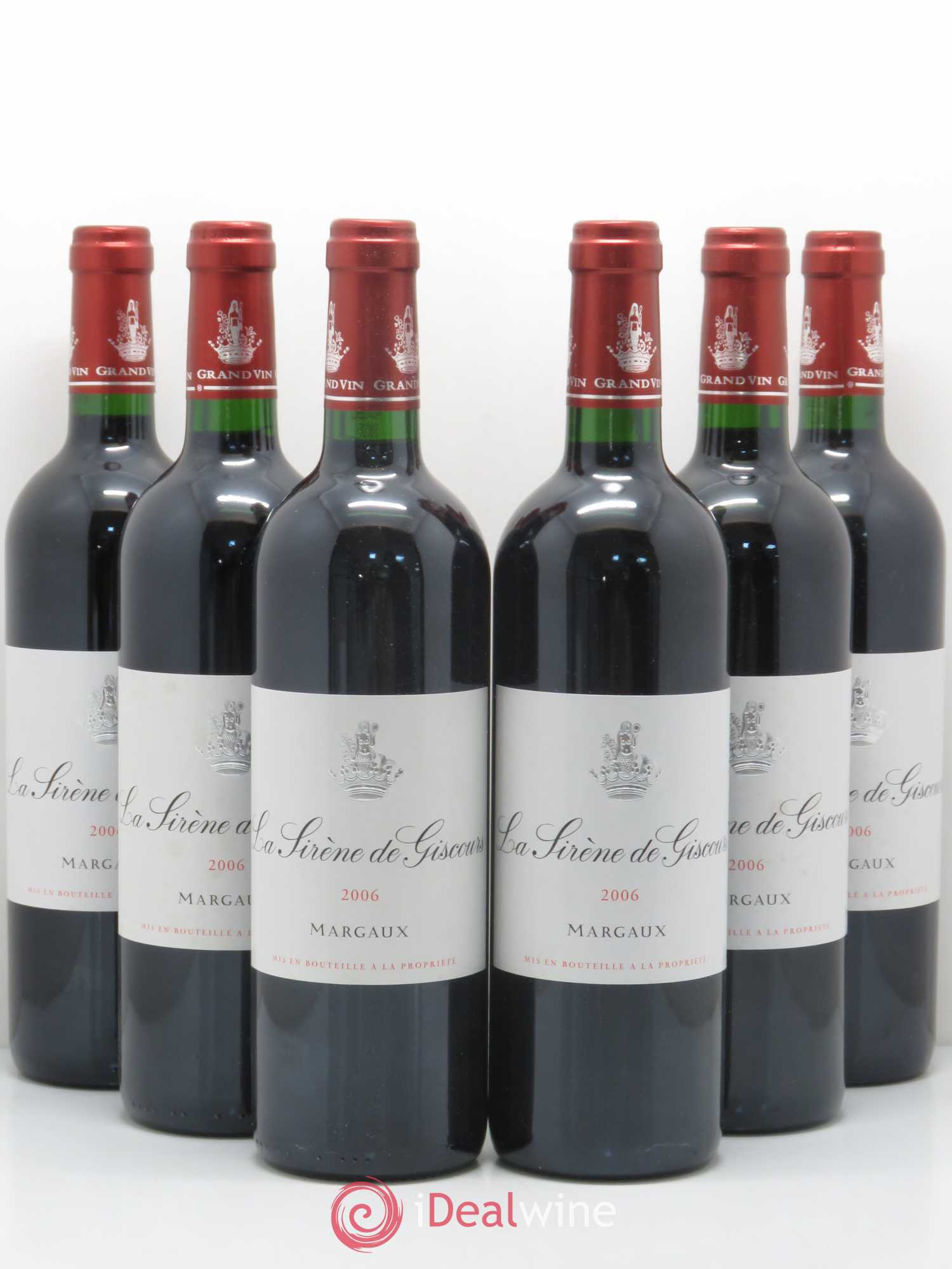 La Sirène de Giscours 2006 - Lot de 6 bouteilles - 0
