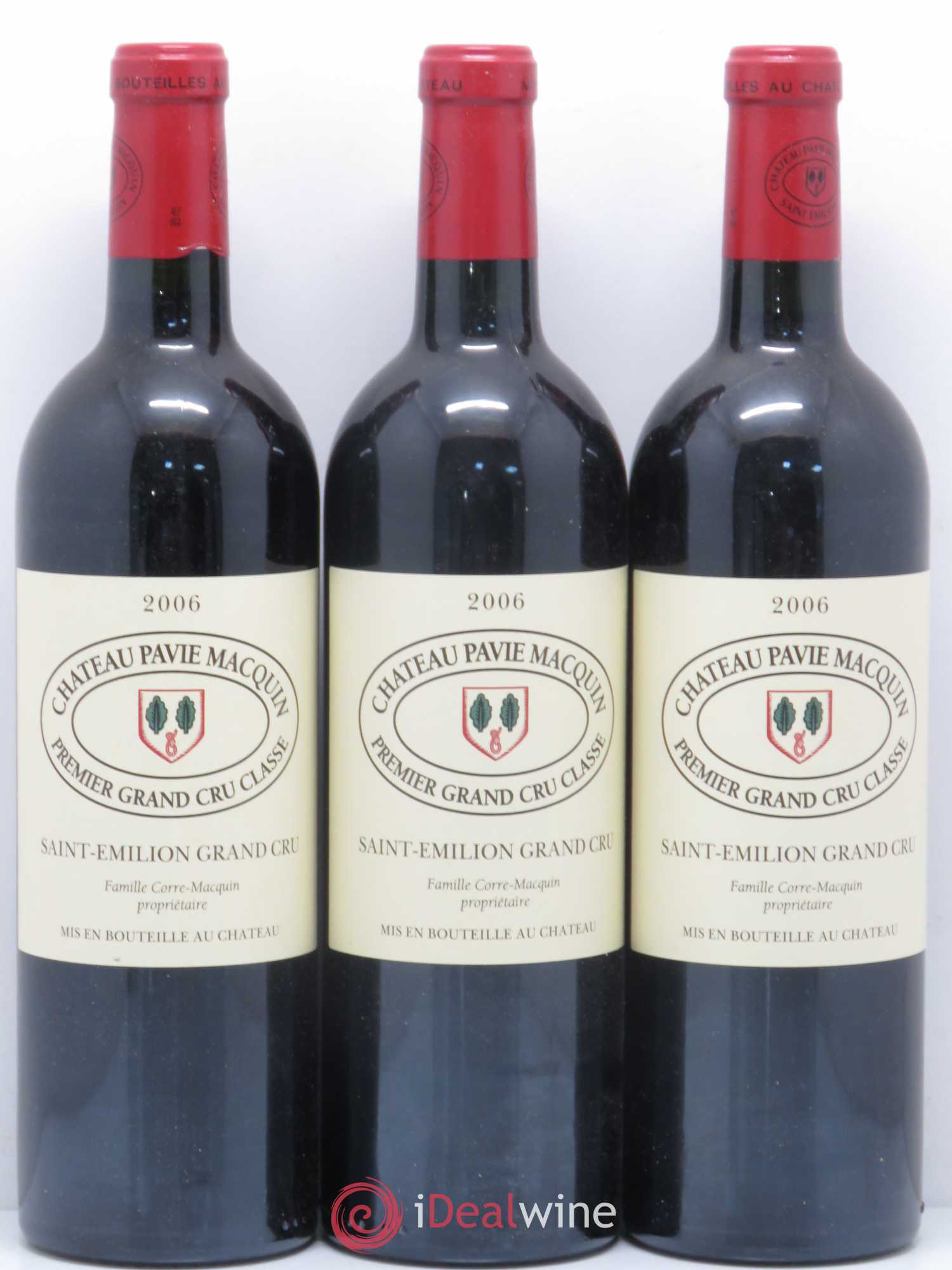 Château Pavie Macquin 1er Grand Cru Classé B 2006 - Lot de 6 bouteilles - 2