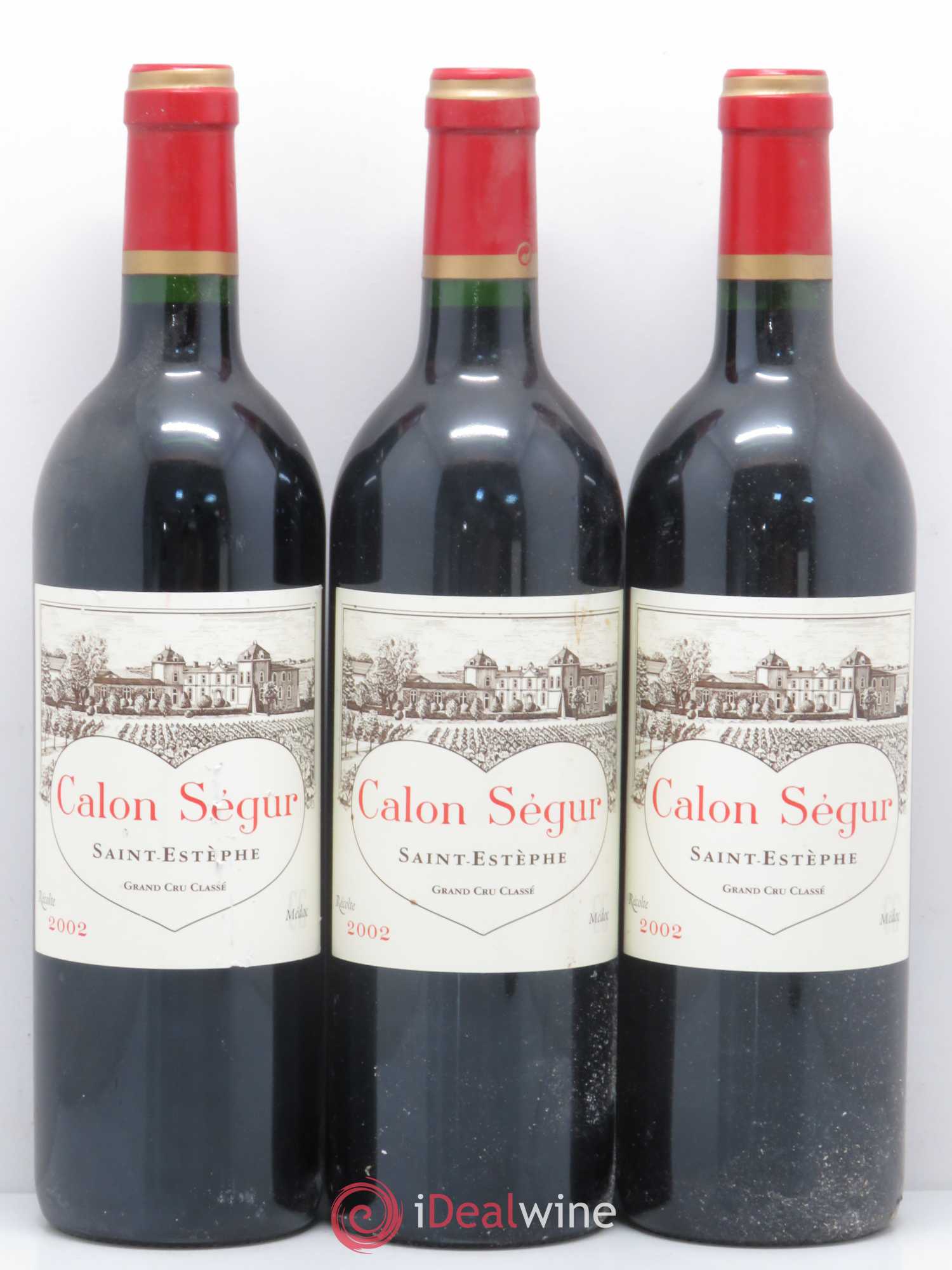 Château Calon Ségur 3ème Grand Cru Classé 2002 - Lot de 6 bouteilles - 2