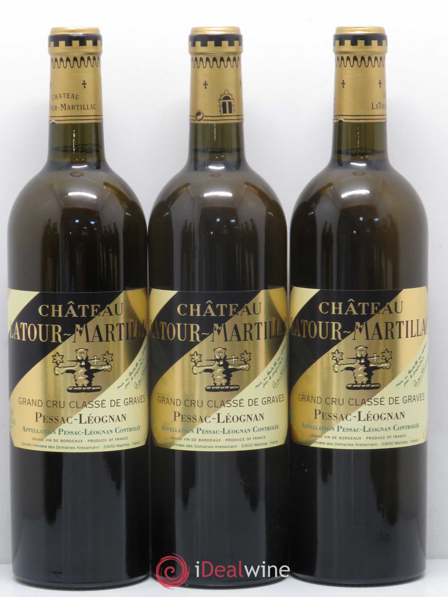 Château Latour-Martillac Cru Classé de Graves 2003 - Lot de 12 bouteilles - 2