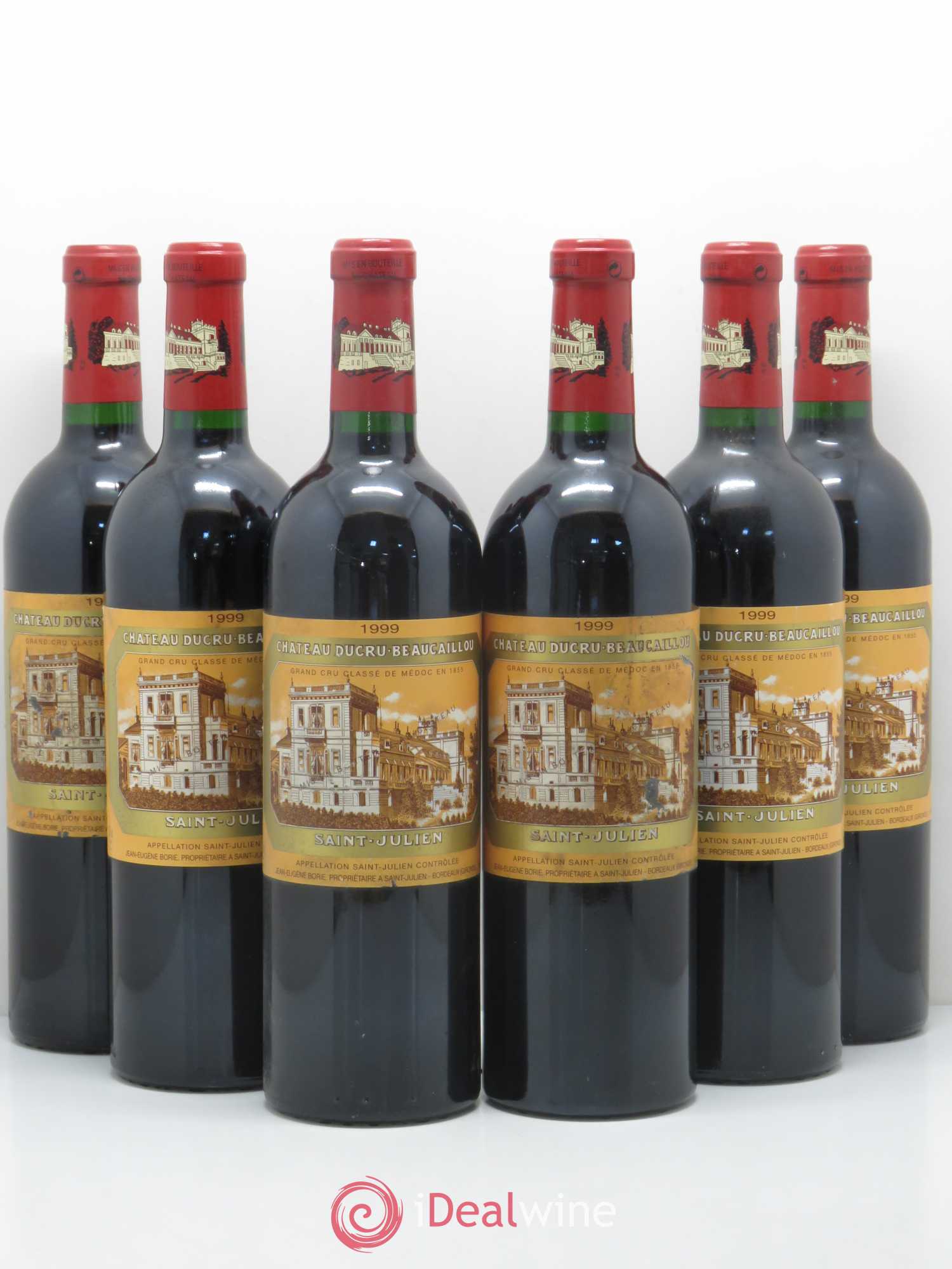 Château Ducru Beaucaillou 2ème Grand Cru Classé 1999 - Lot de 6 bouteilles - 0