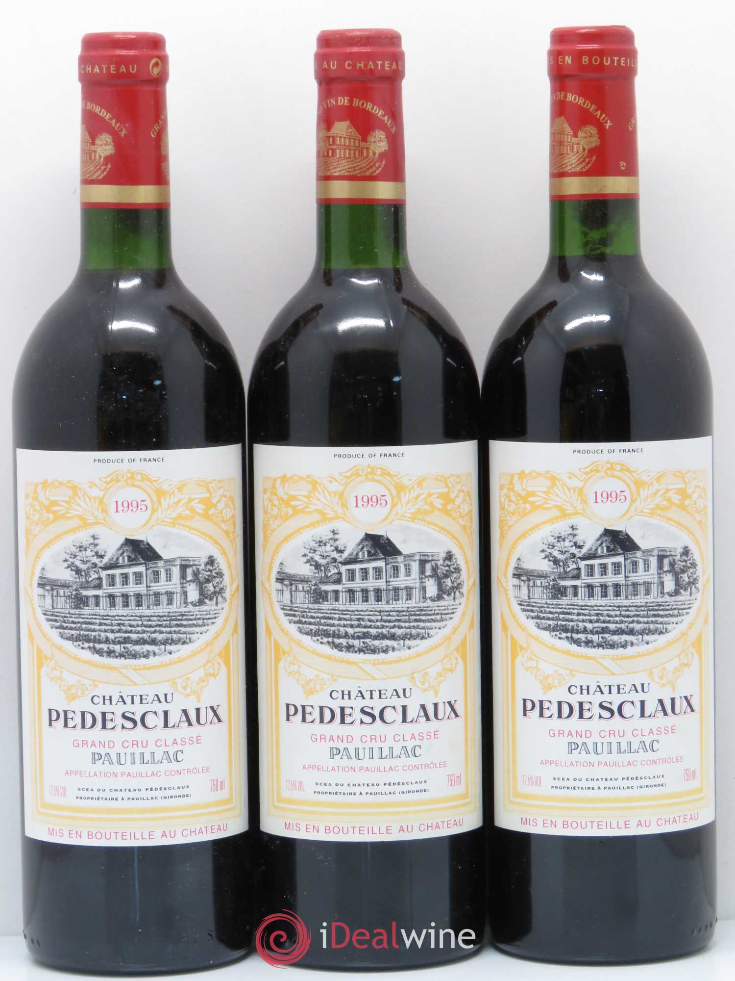 Château Pedesclaux 5ème Grand Cru Classé 1995 - Lot de 6 bouteilles - 1