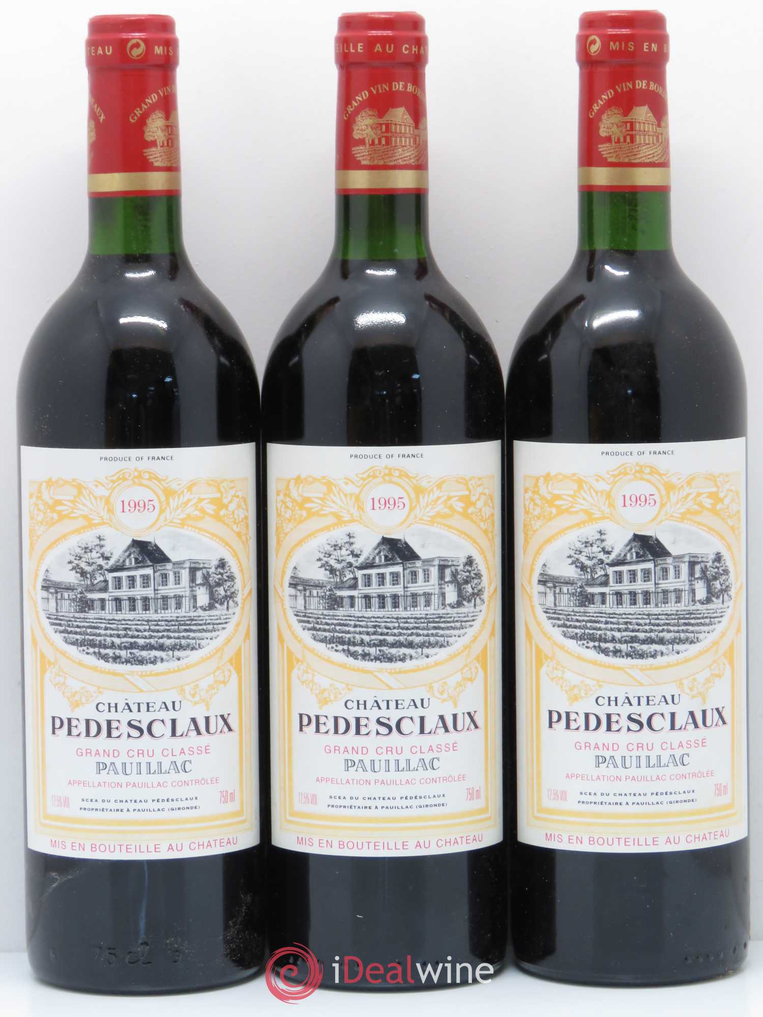 Château Pedesclaux 5ème Grand Cru Classé 1995 - Lot de 6 bouteilles - 2